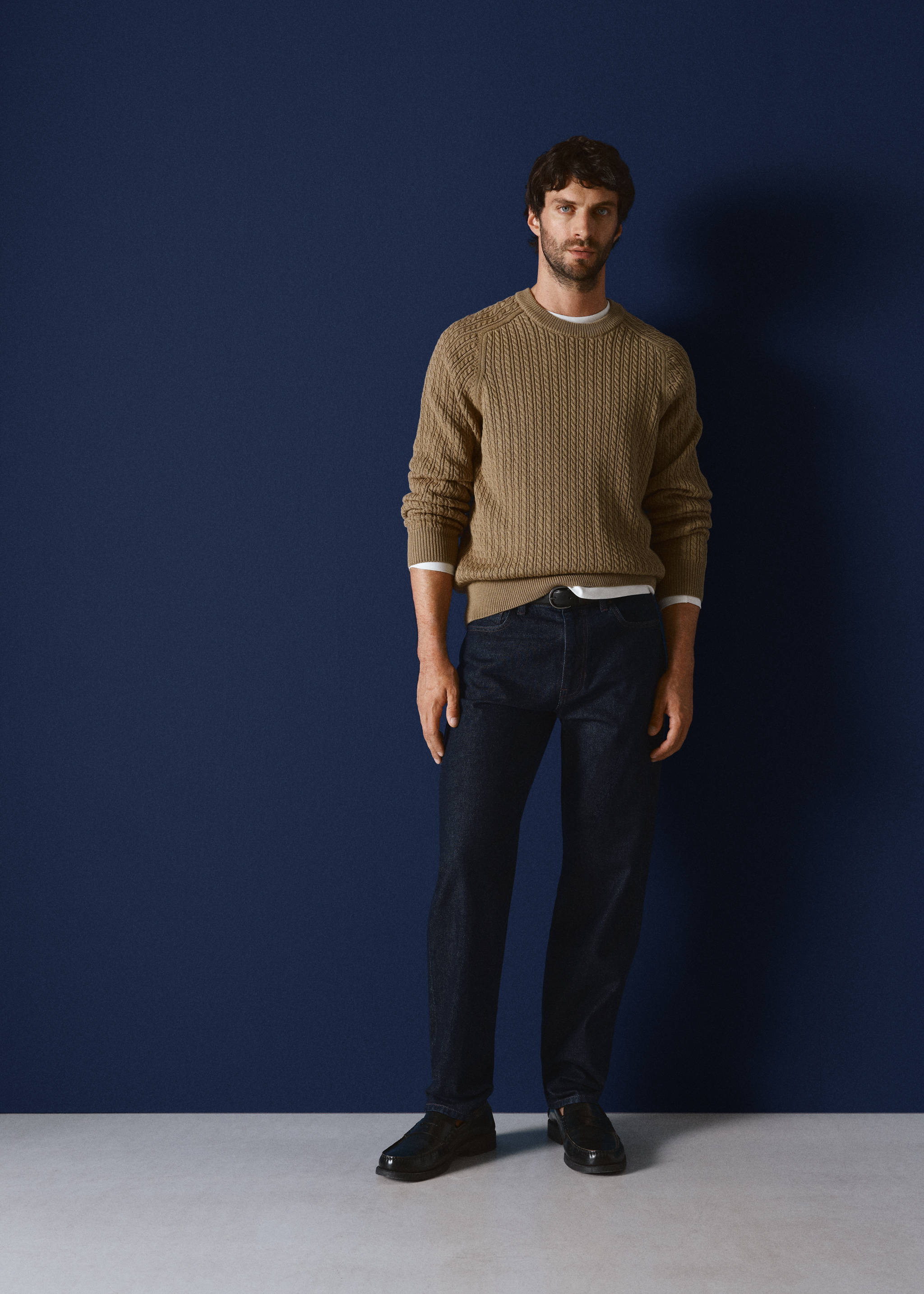 Jeans Patrick slim fit lavado oscuro - Detalle del artículo 3, Azul oscuro intenso. Ref: 17095968-00.