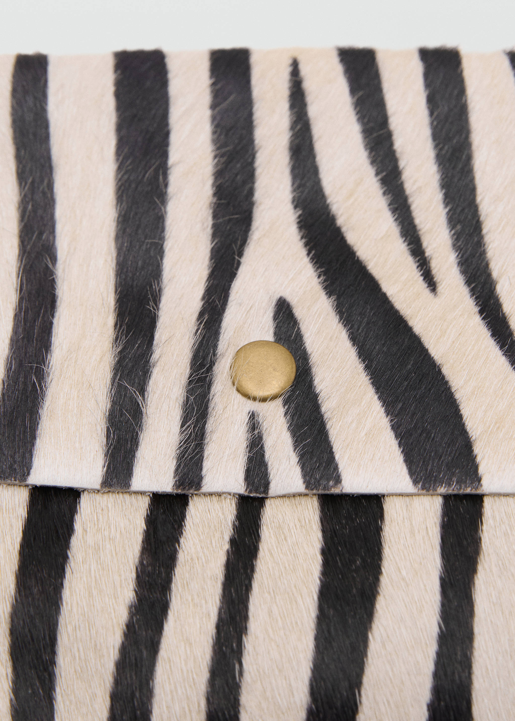 Animal print leather bag - Details of the article 1