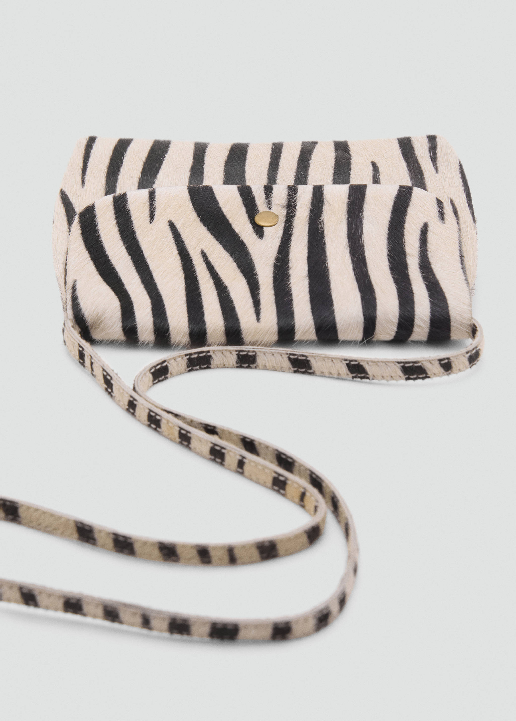 Animal print leather bag - Details of the article 2