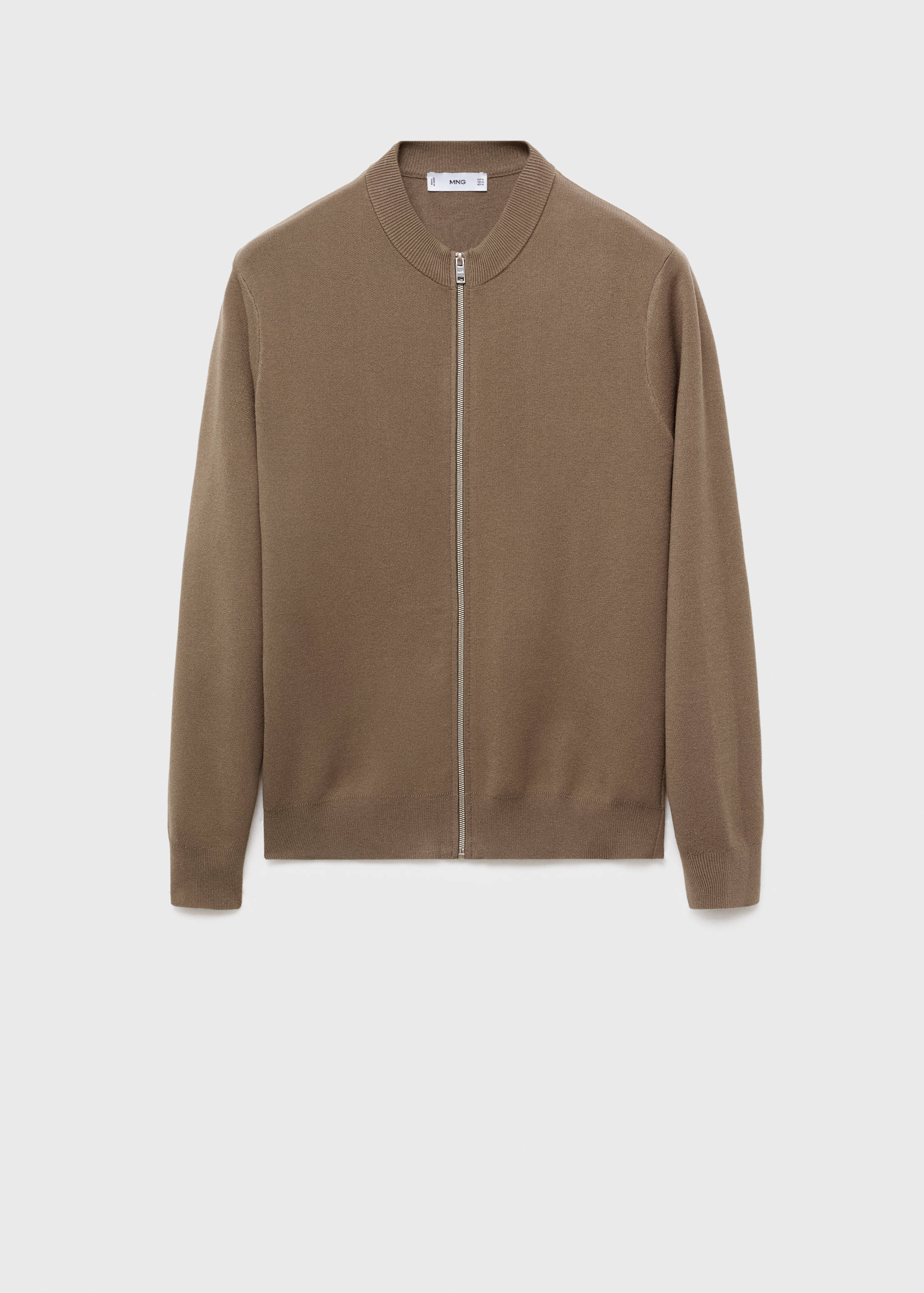 Cárdigan punto cremallera - Artículo sin modelo