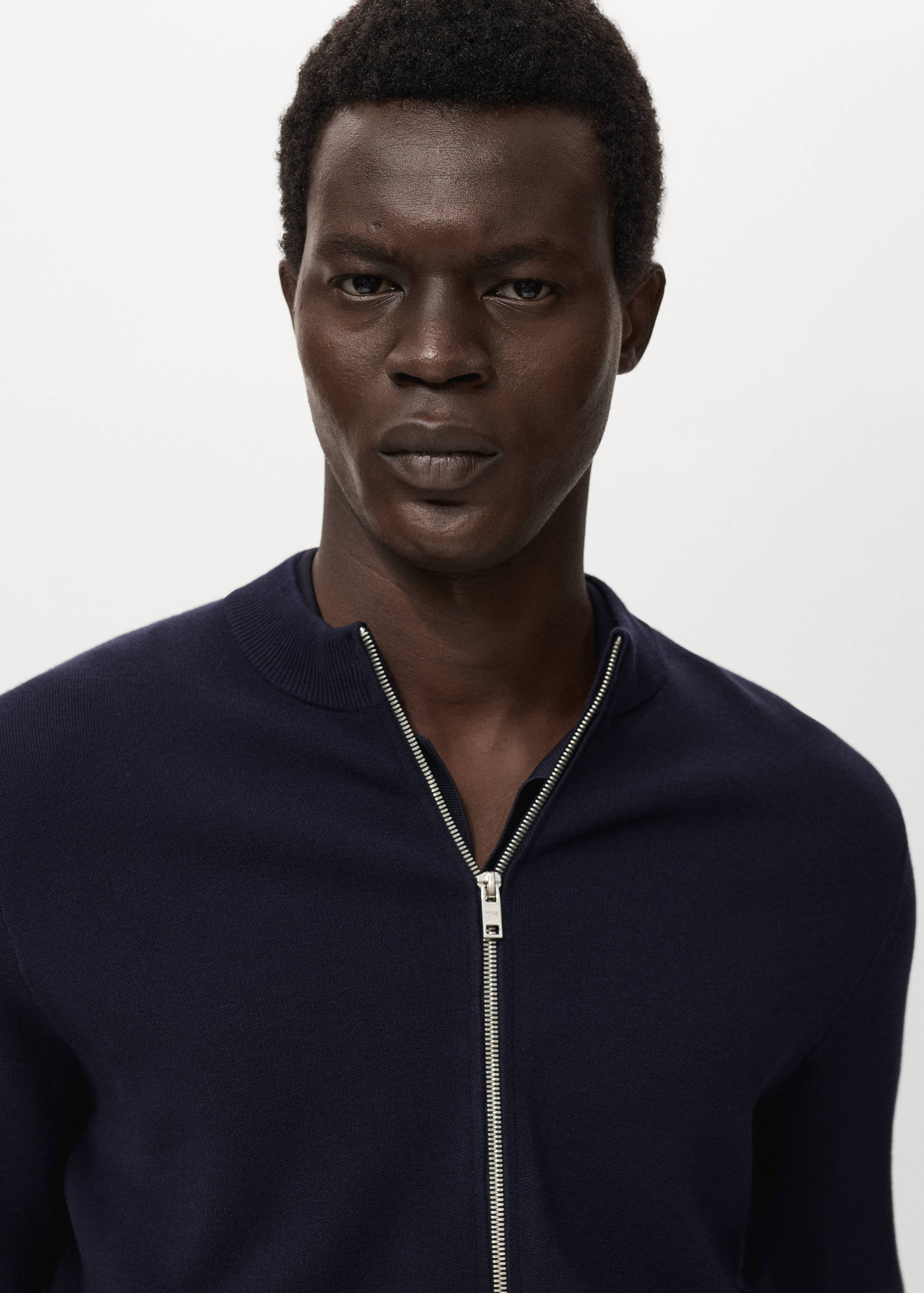 Cárdigan punto cremallera - Detalle del artículo 1