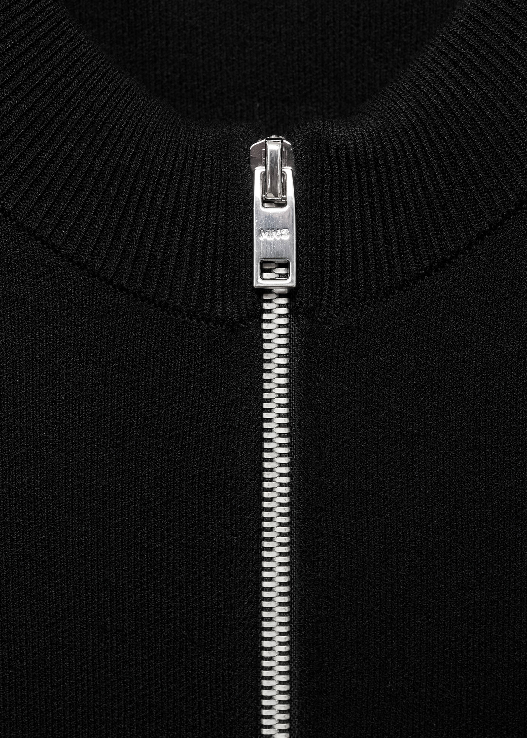 Zipped knit cardigan - Details of the article 8