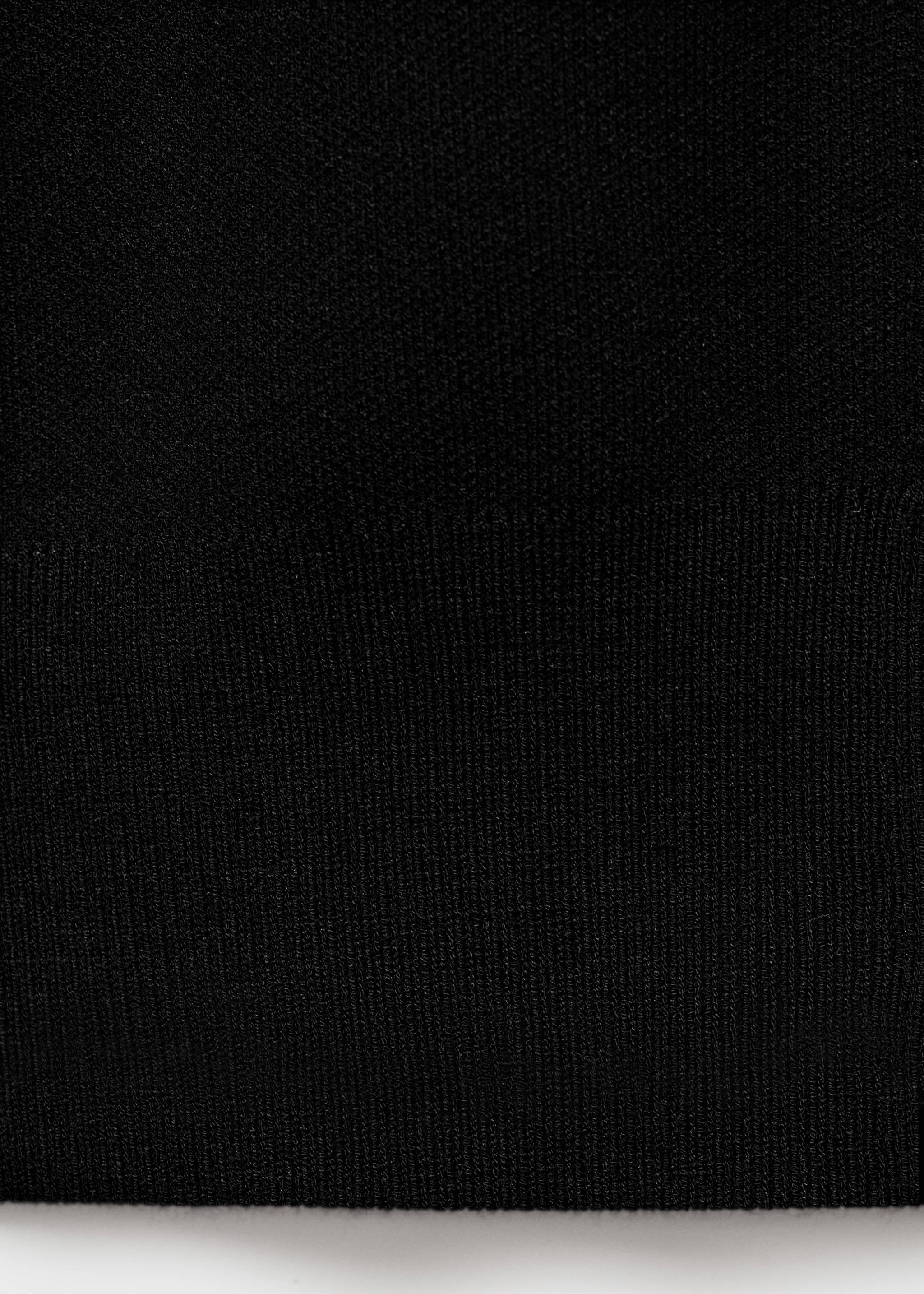 Cárdigan punto cremallera - Detalle del artículo 0, Negro. Ref: 17095970-00.