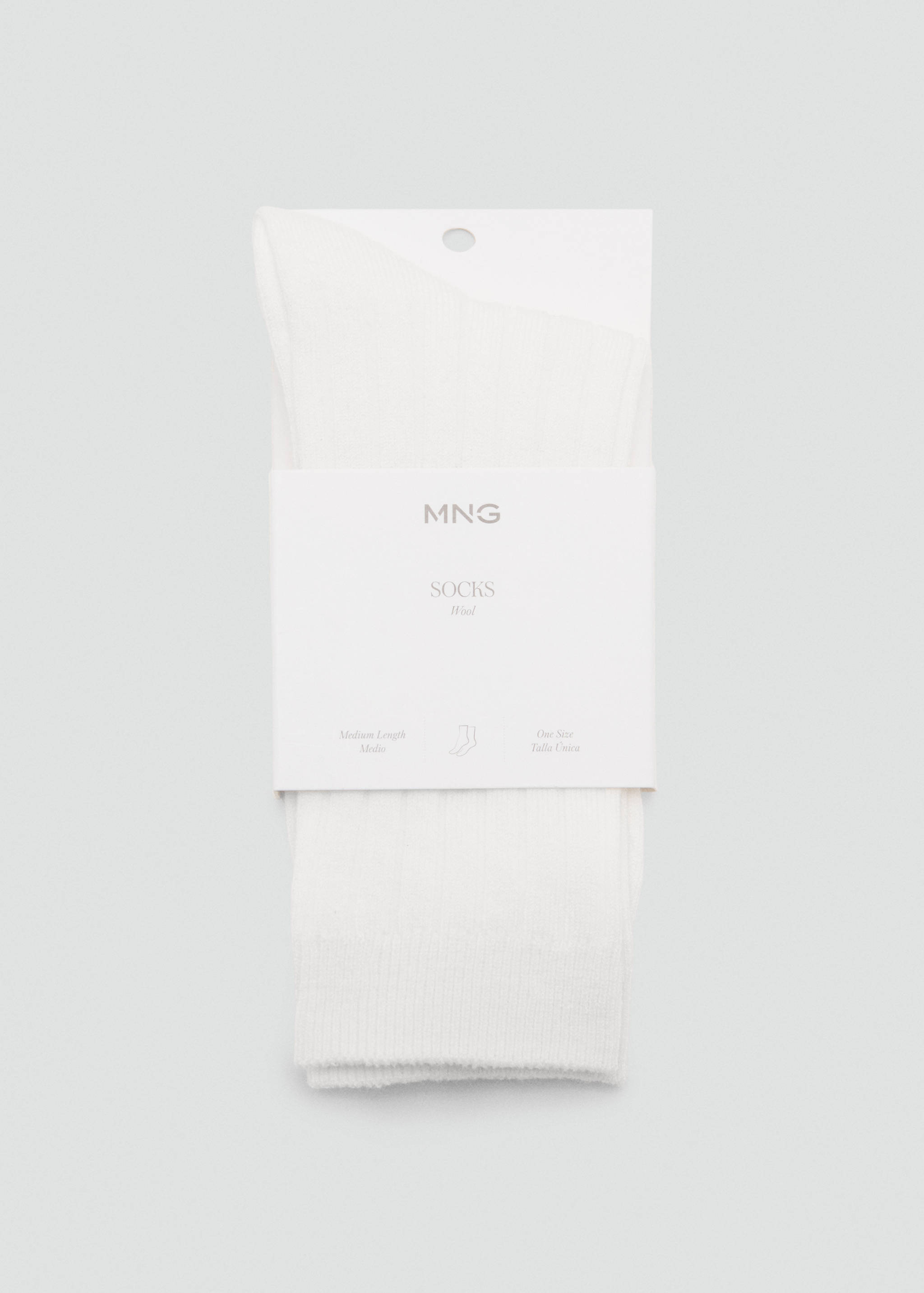 Ribbed wool blend socks - Details of the article 2