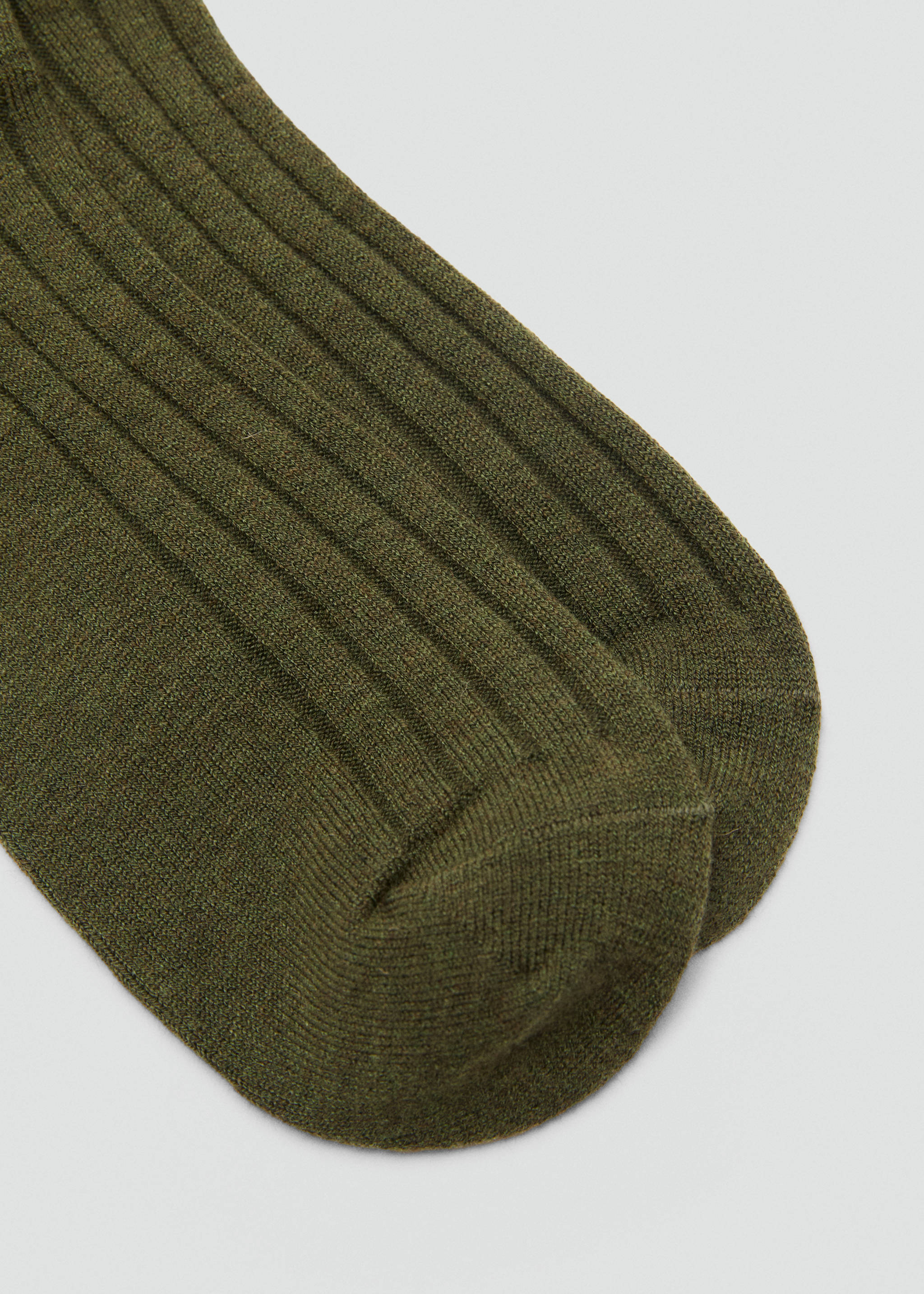 Ribbed wool blend socks - Details of the article 2