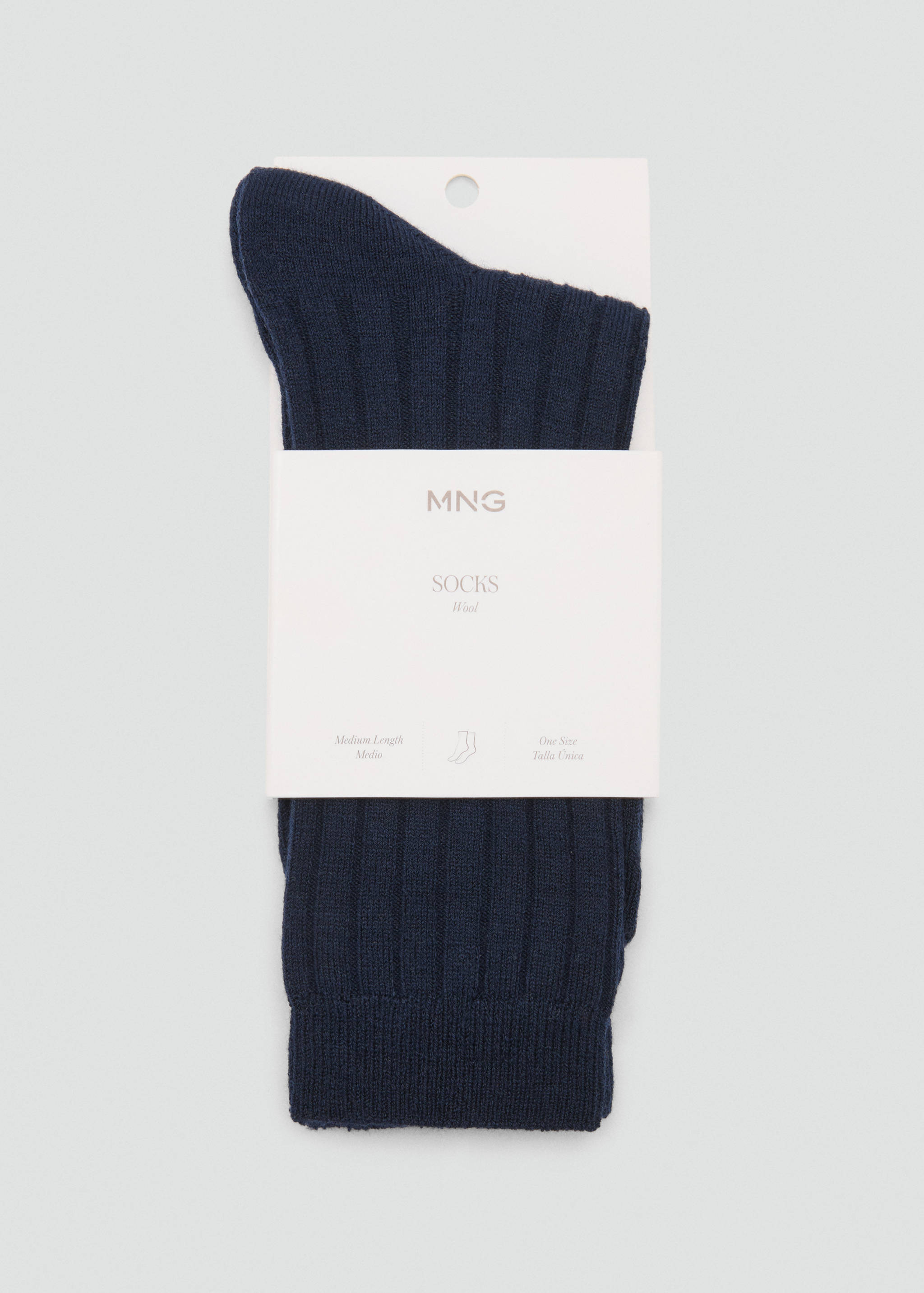 Ribbed wool blend socks - Details of the article 2