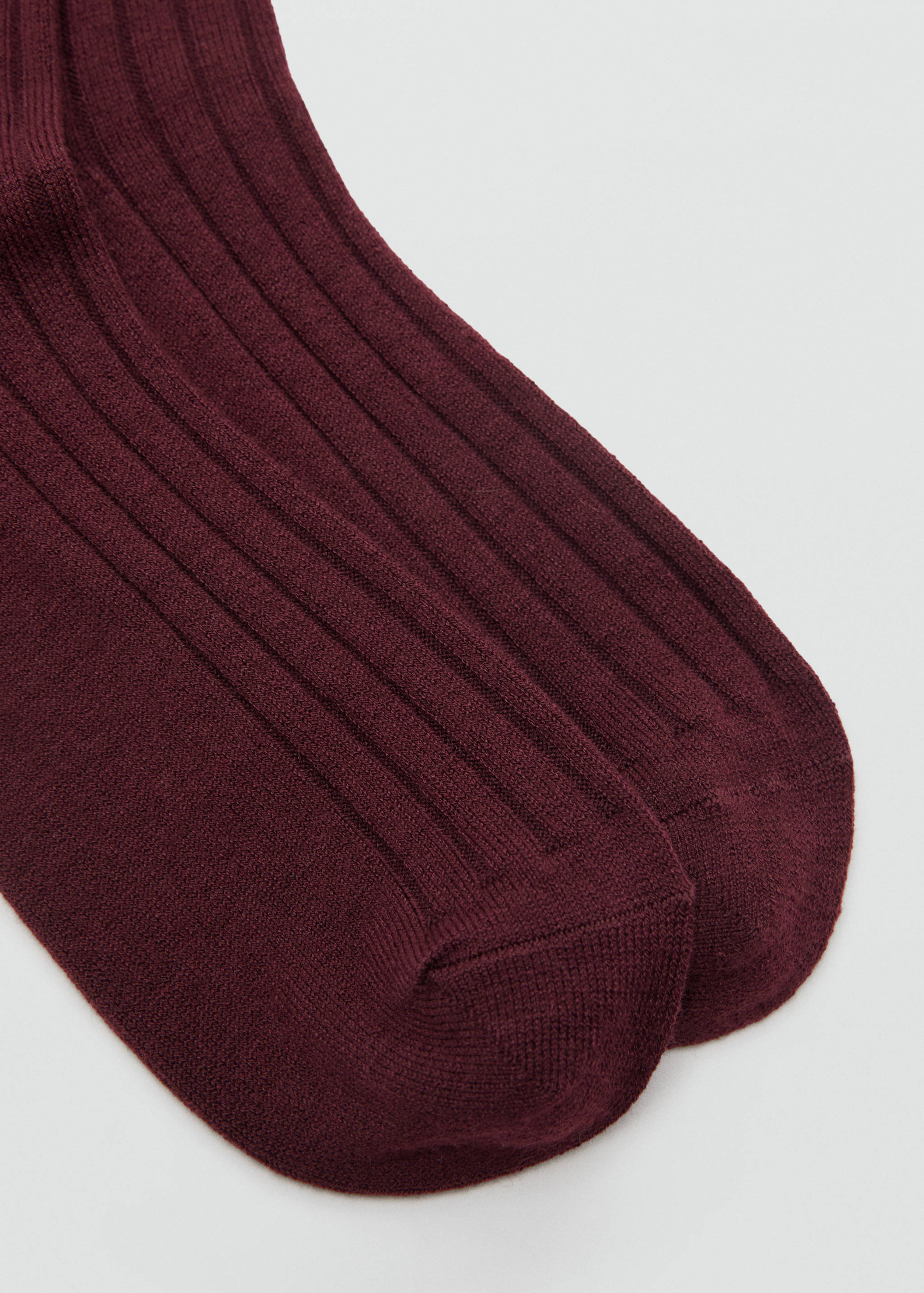 Ribbed wool blend socks - Details of the article 2