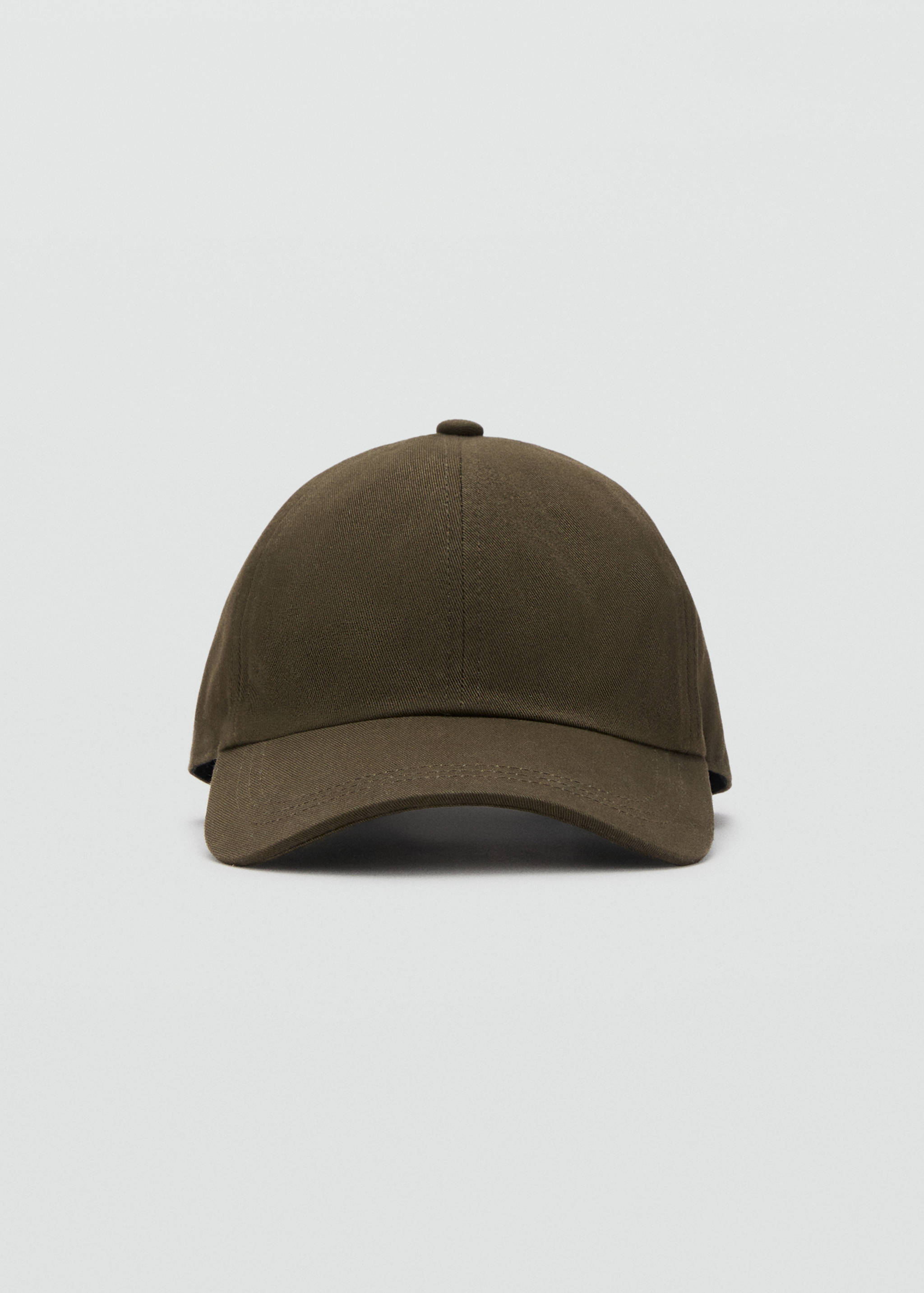 Cotton visor cap - Medium plane