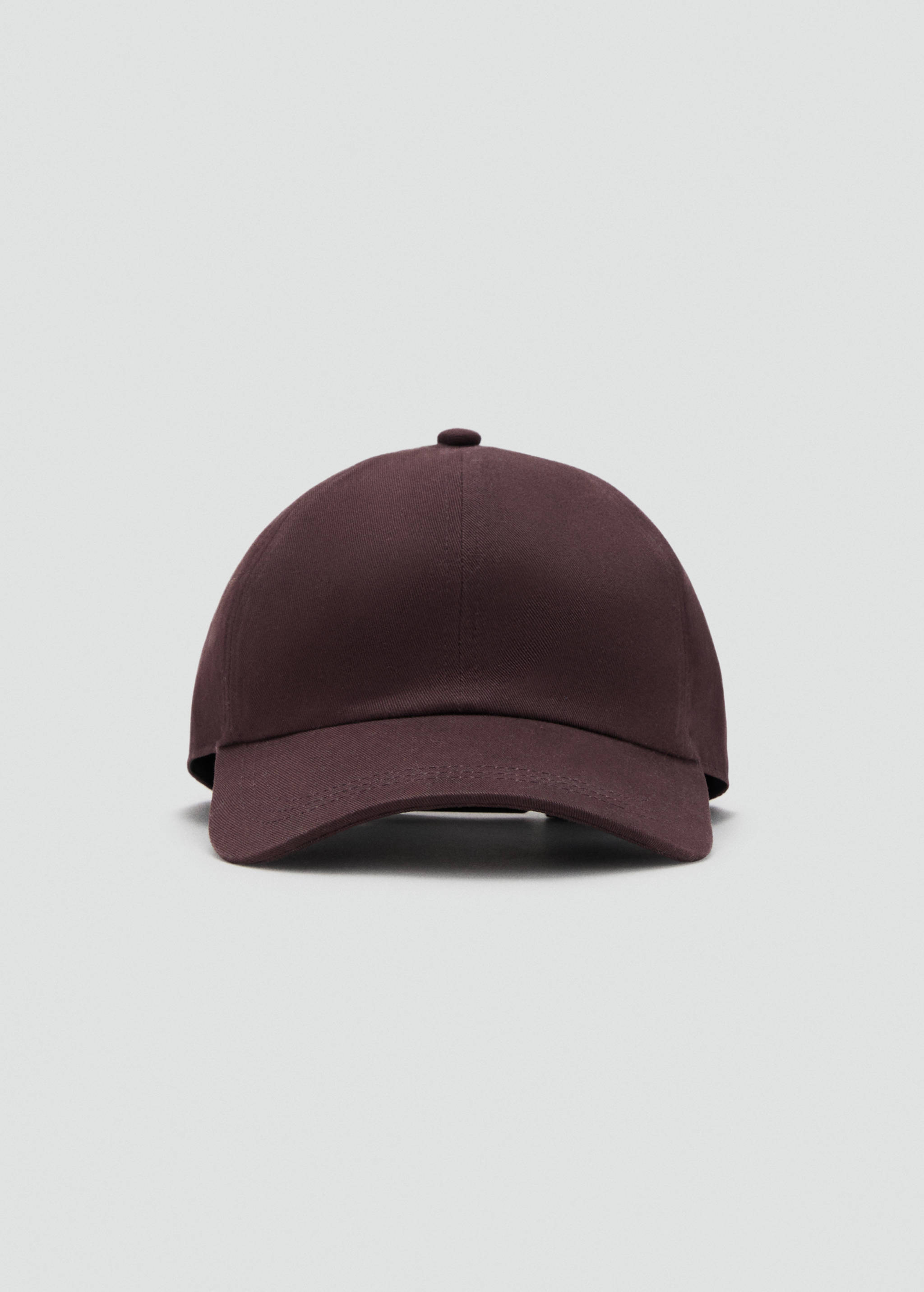 Cotton visor cap - Medium plane