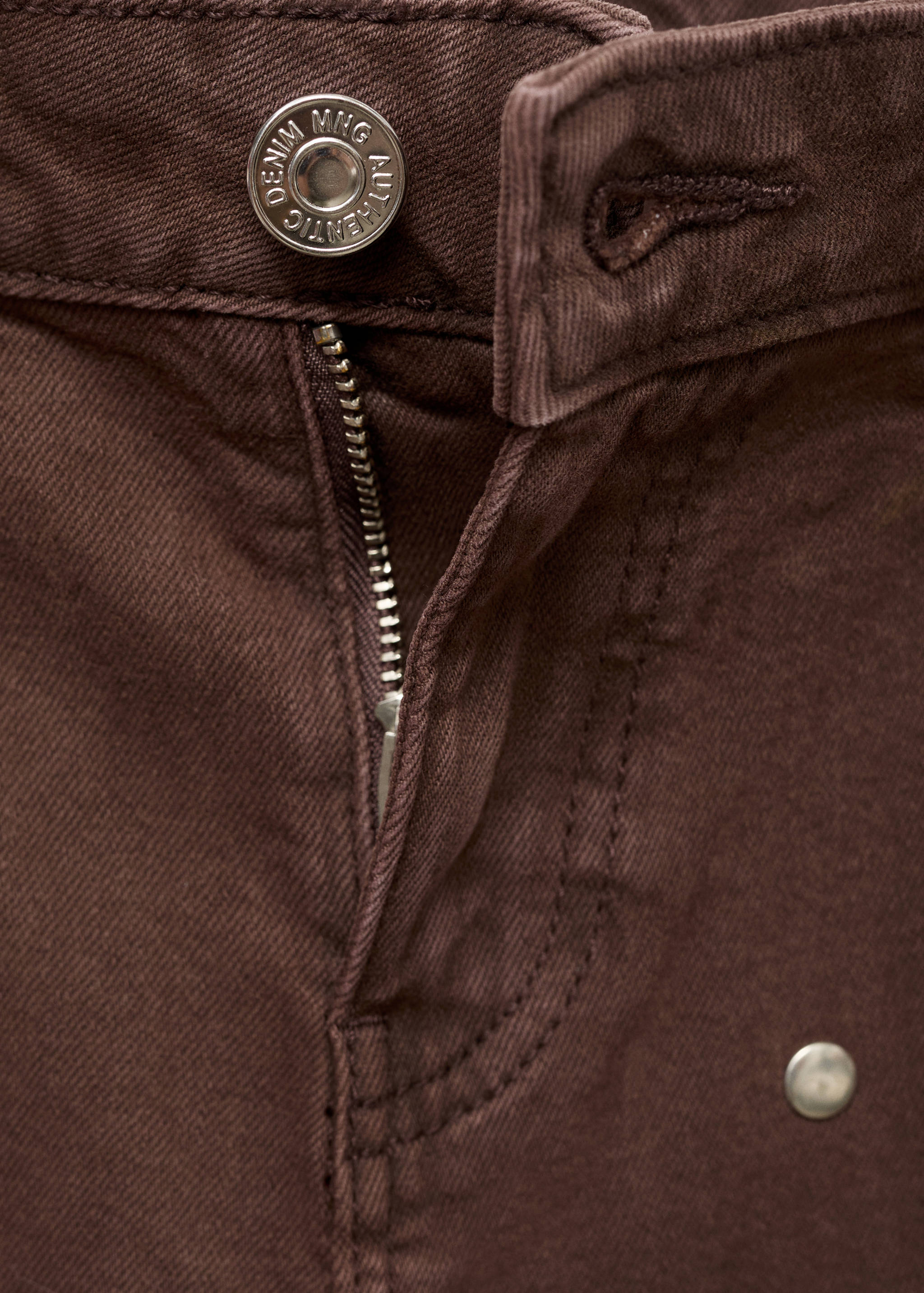 Straight-fit jeans with studs - Details of the article 8