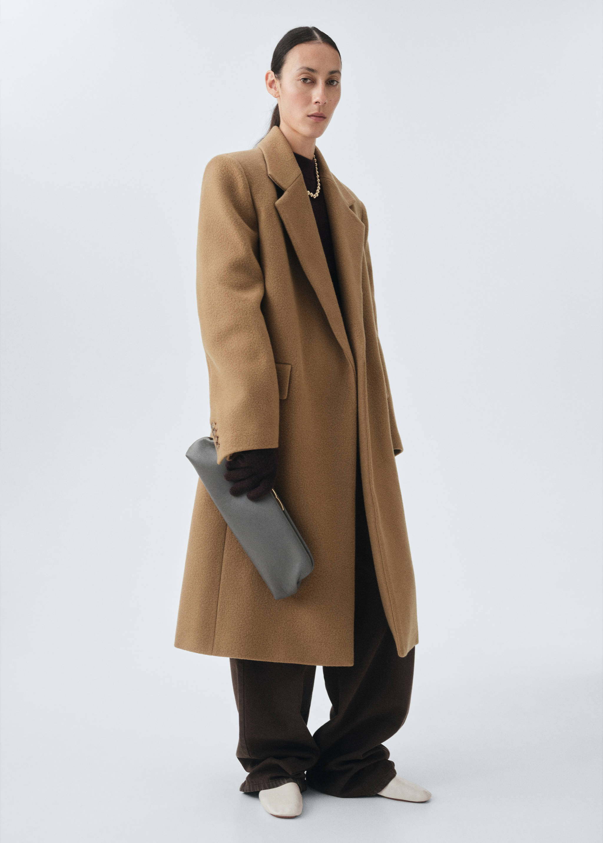 Luvas 100% caxemira - Plano geral