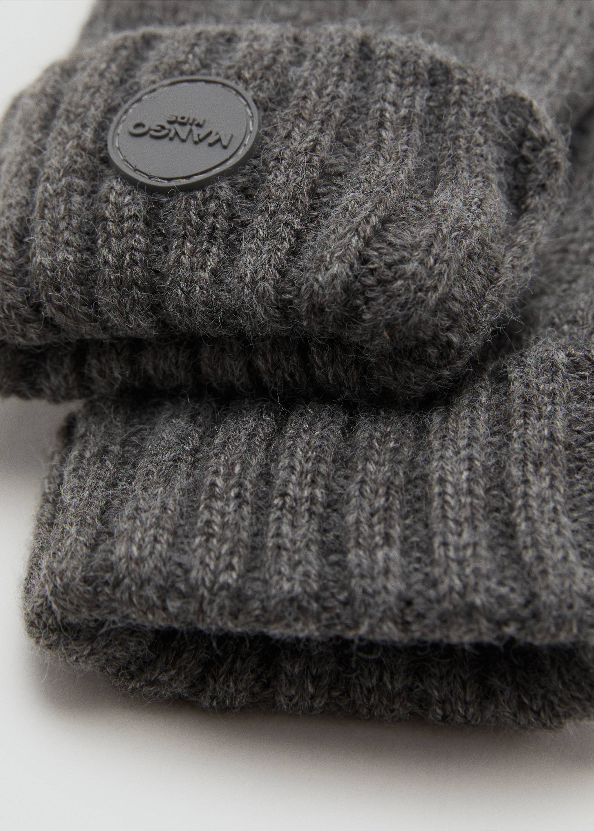 Guantes punto - Plano medio, Gris. Ref: 17095981-00.