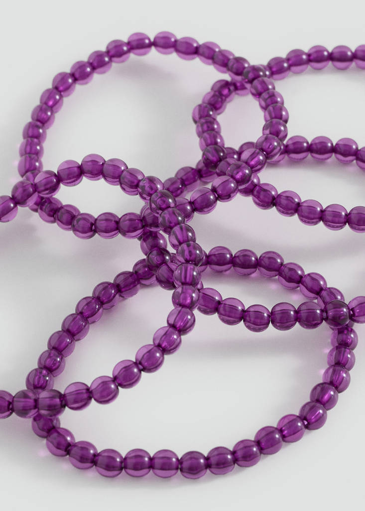 Pack of 5 bracelets — Purple