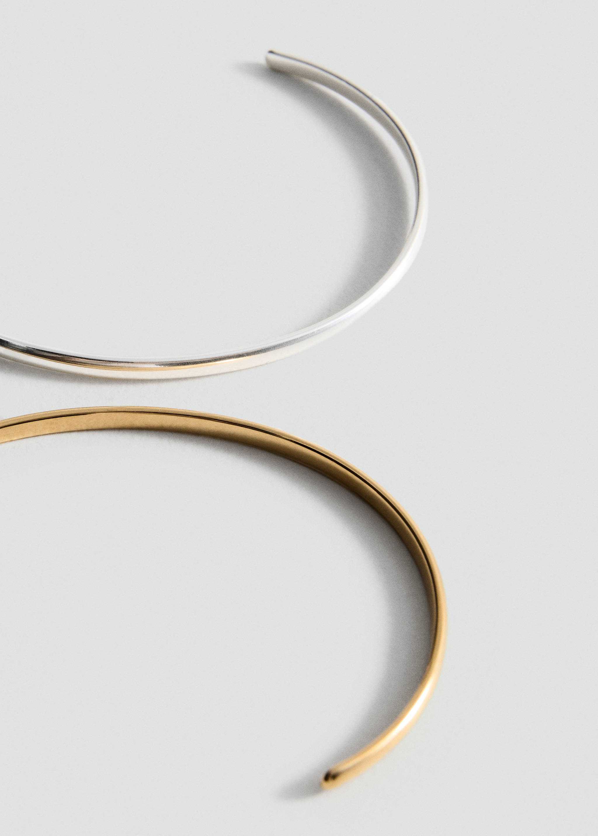 مجموعة أساور متناسقة من الستانلس ستيل - تفاصيل المنتج 1