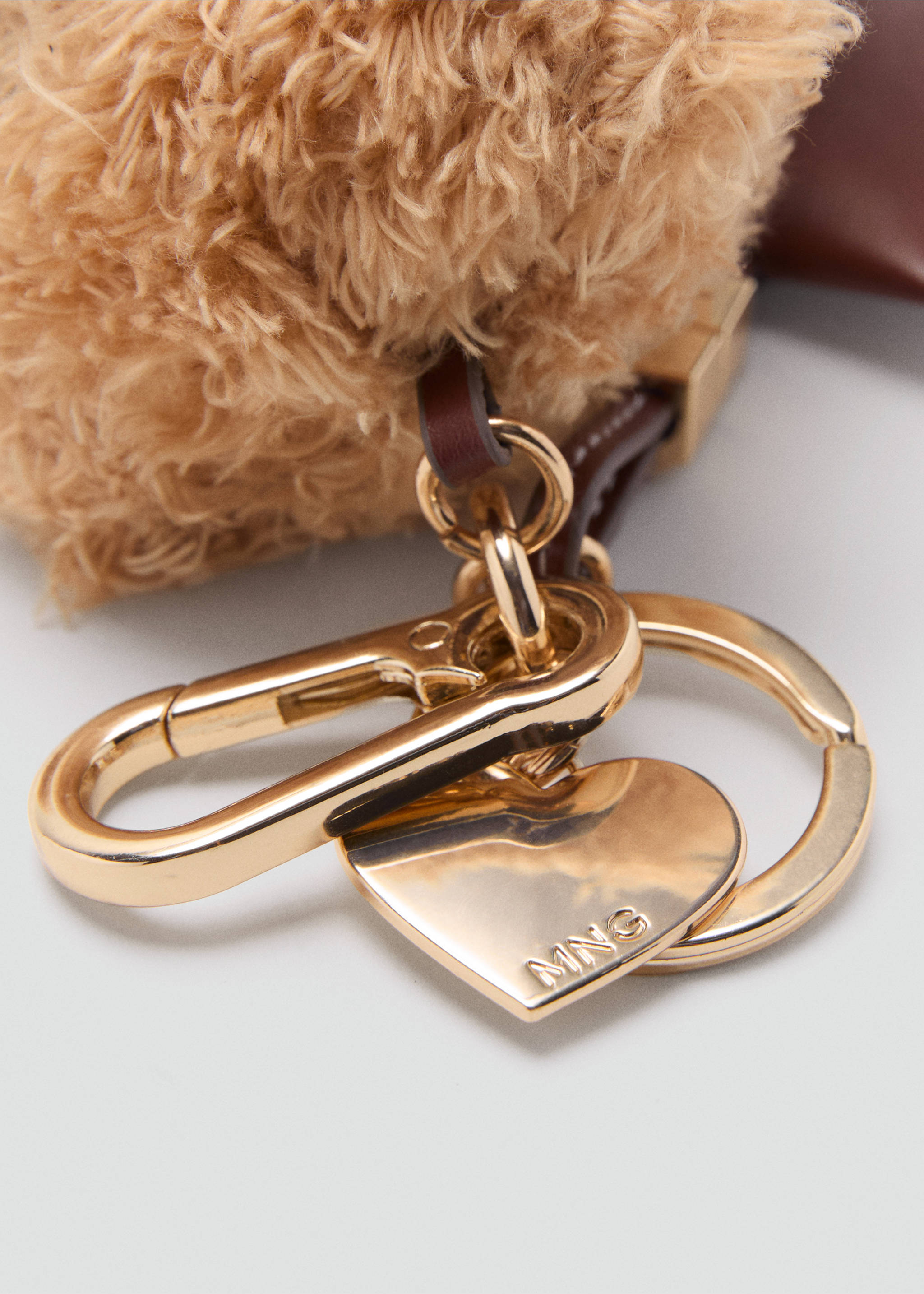 Bear keyring - Medium plane, Medium Brown. Ref: 17095996-00.