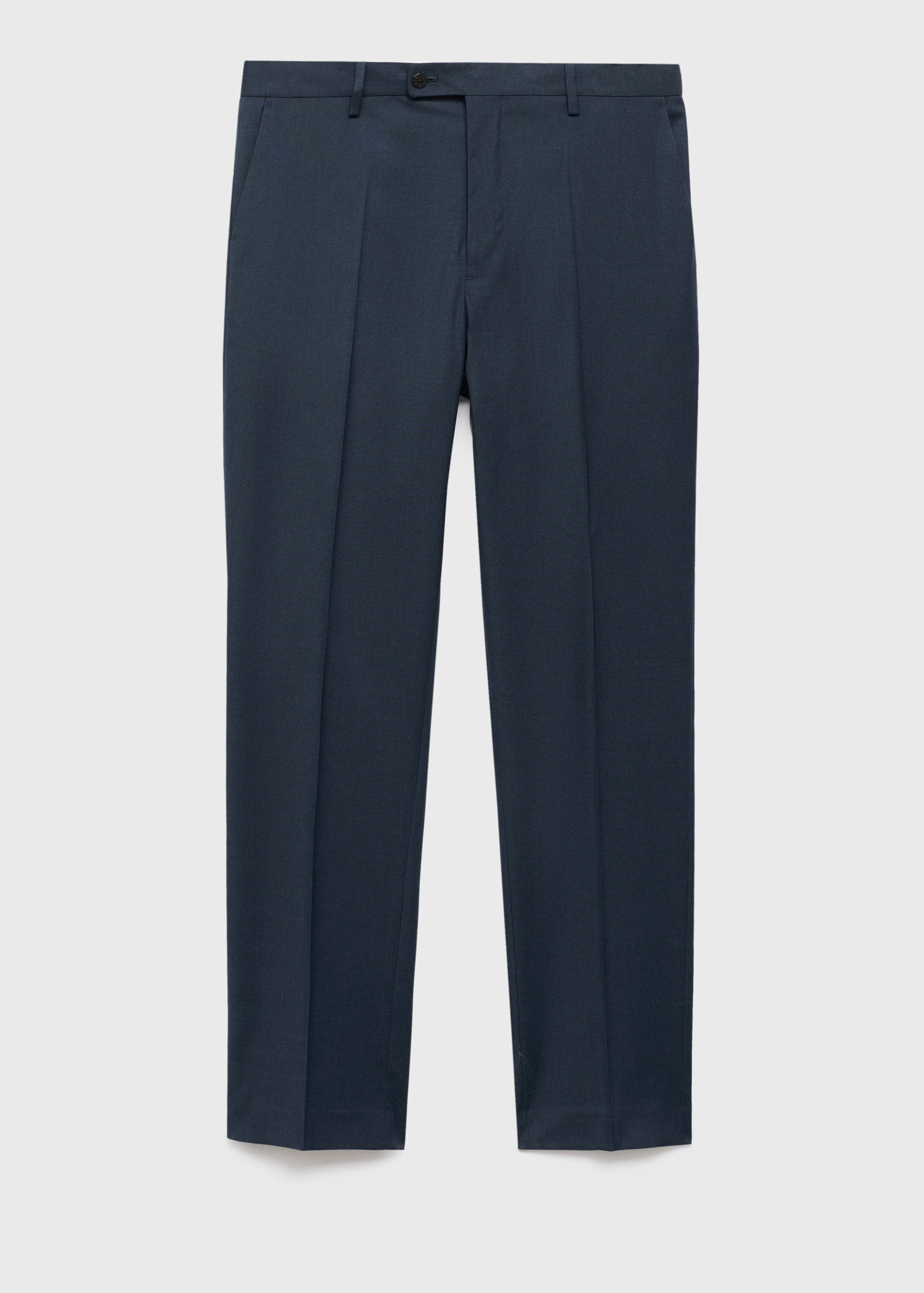 بنطلون بدلة لندن بقصة عادية - منتج دون نموذج