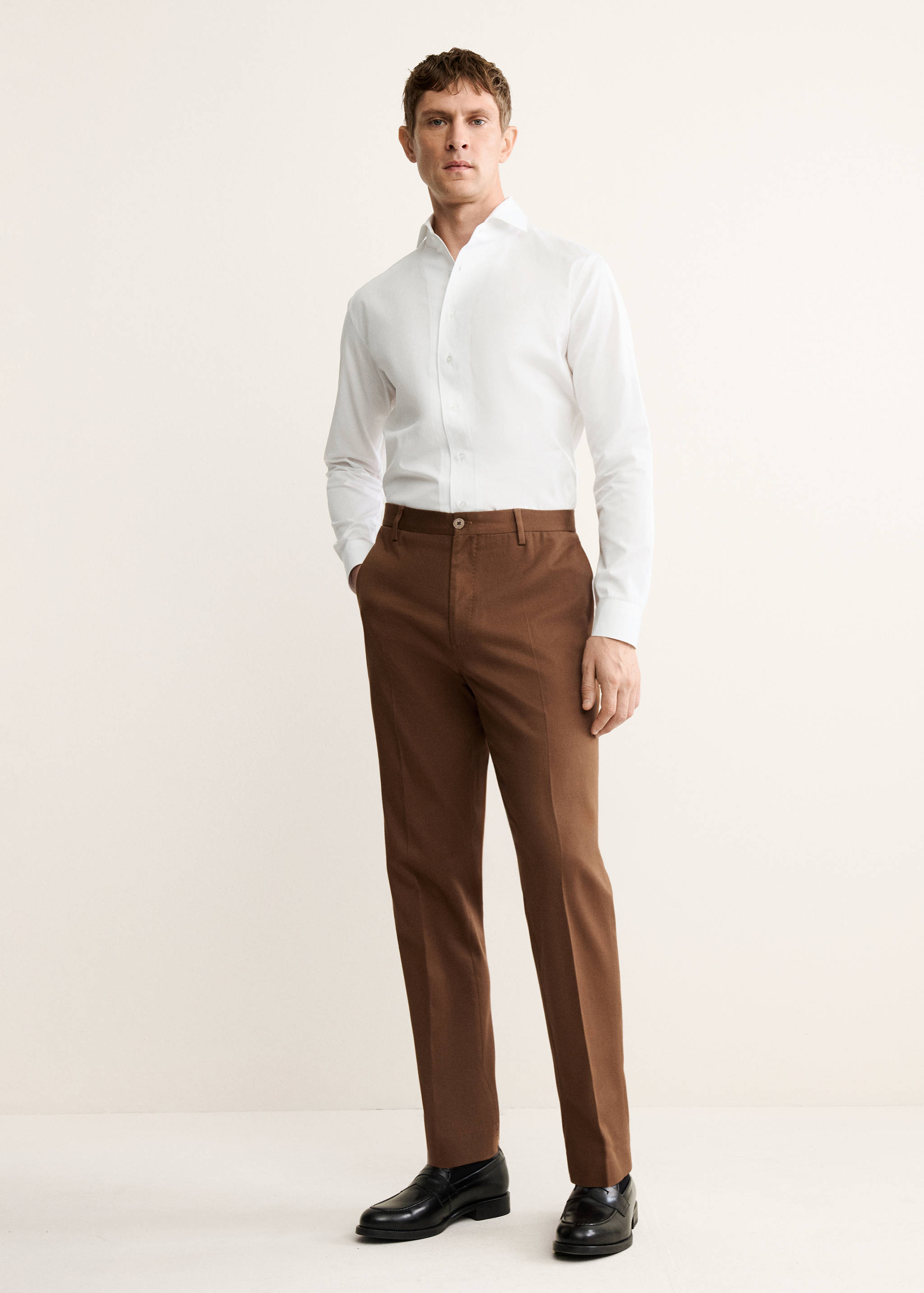 100% cotton dress shirt - General plane