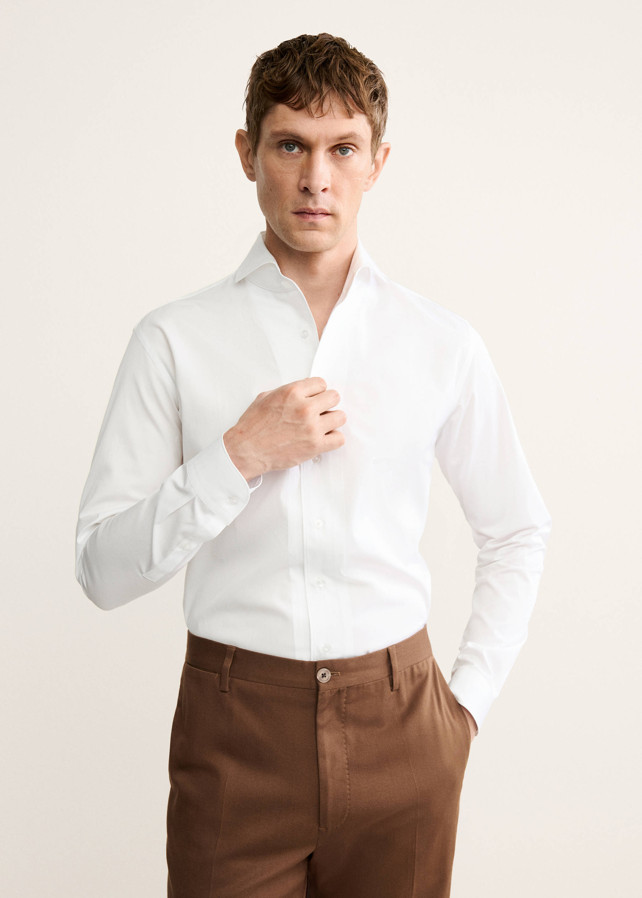 100% cotton dress shirt - Medium plane