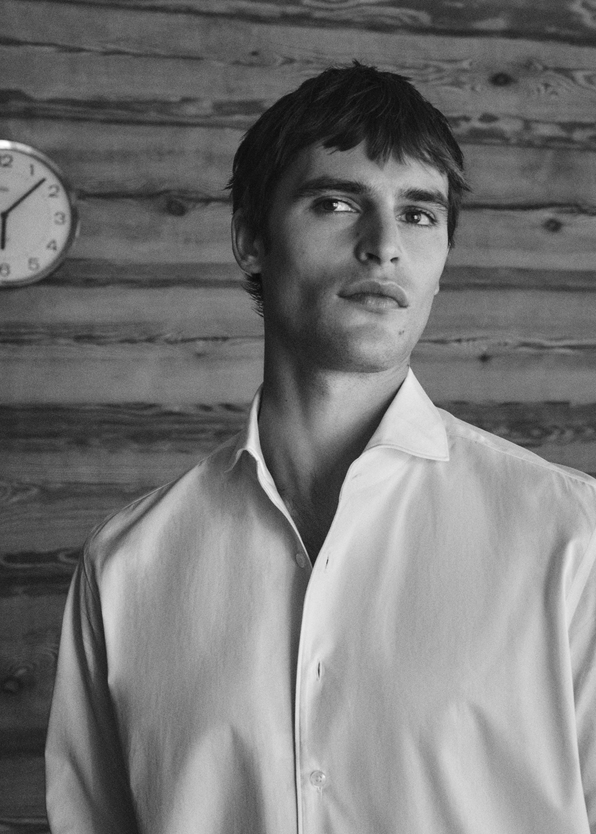 100% cotton dress shirt - Details of the article 3