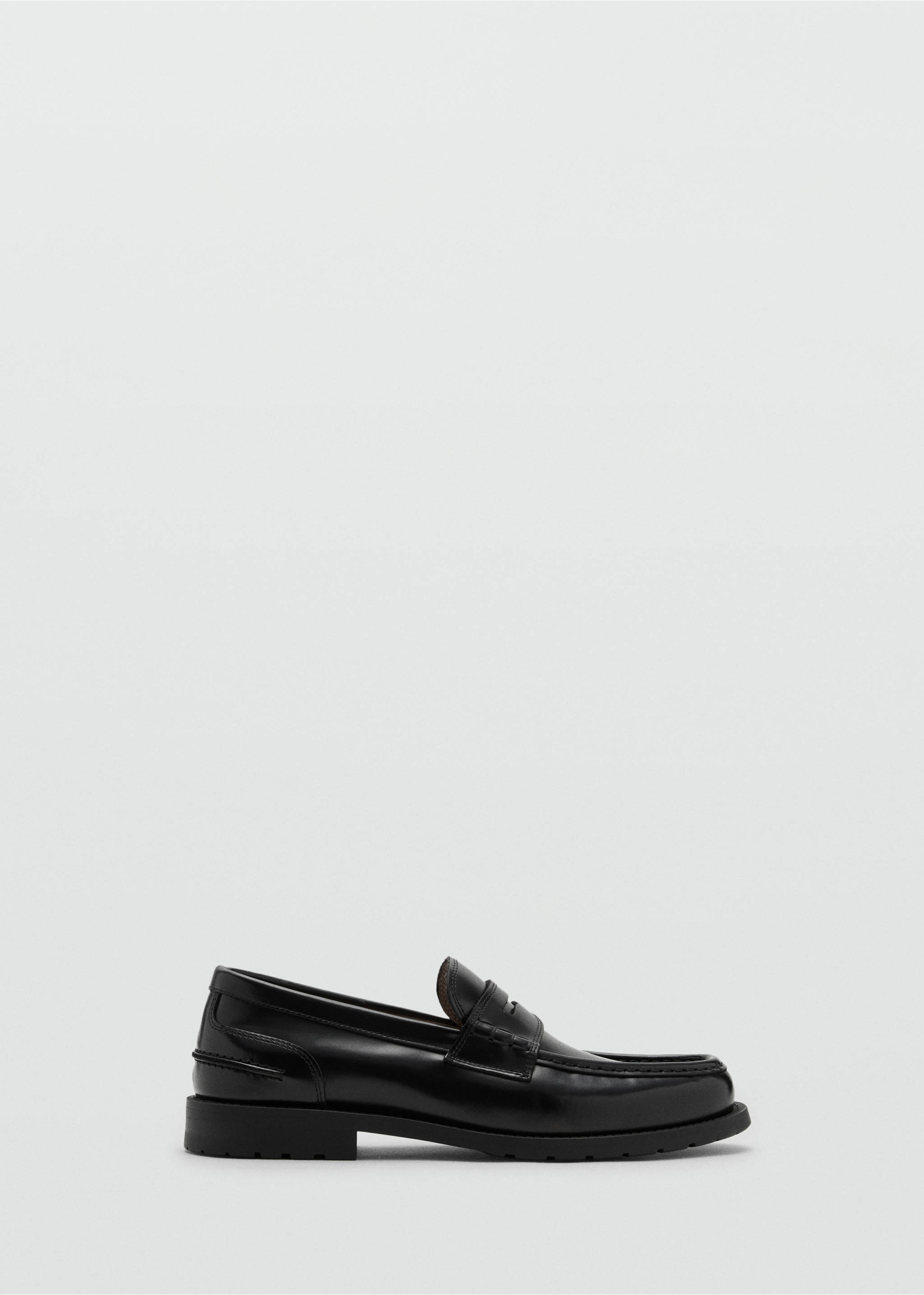 Mocasín piel antifaz - Artículo sin modelo, Negro. Ref: 17096000-00.