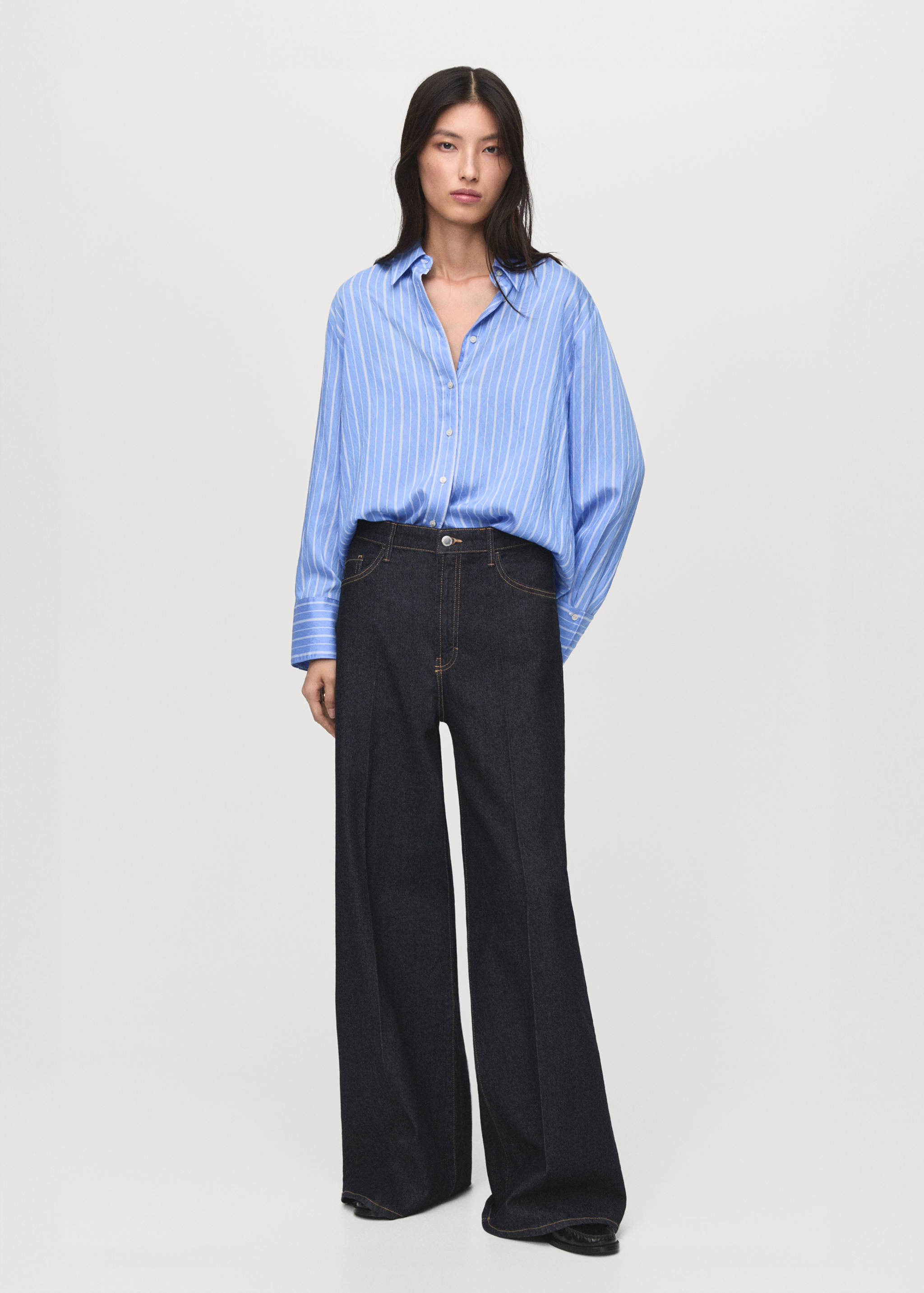 Chemise droite rayures - Plan général