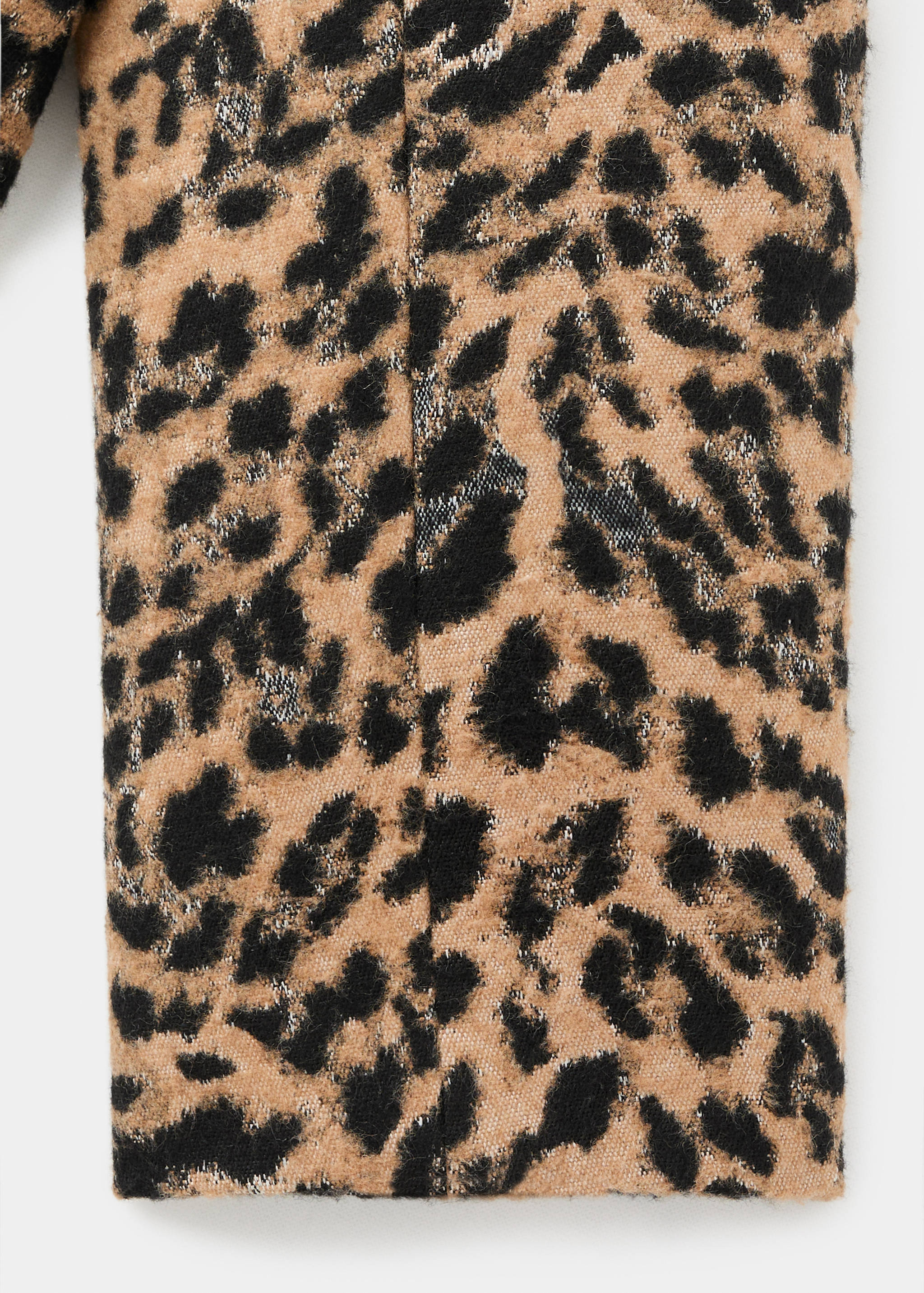 Leopard-print jacket with buttons - Details of the article 0
