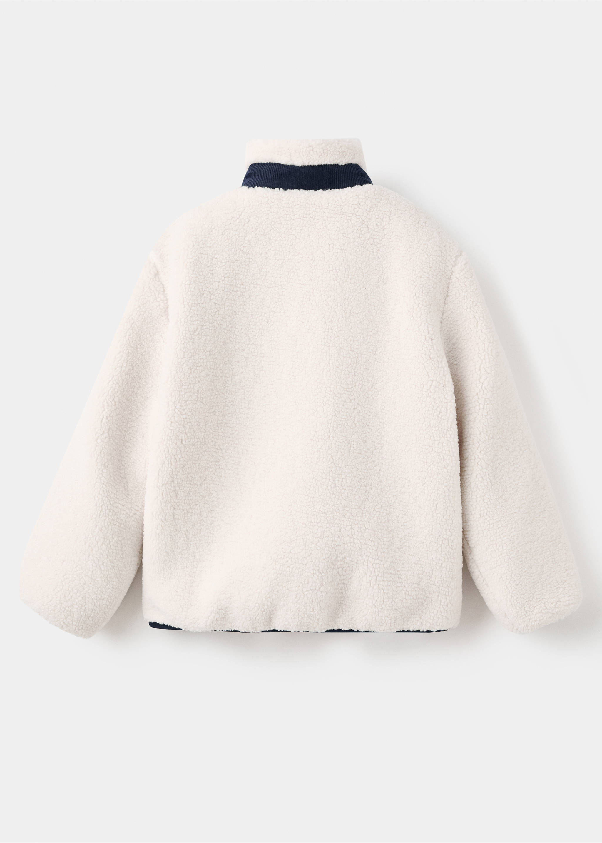 Shearling-effect jacket - Reverse of the article, Off White. Ref: 17096332-00.