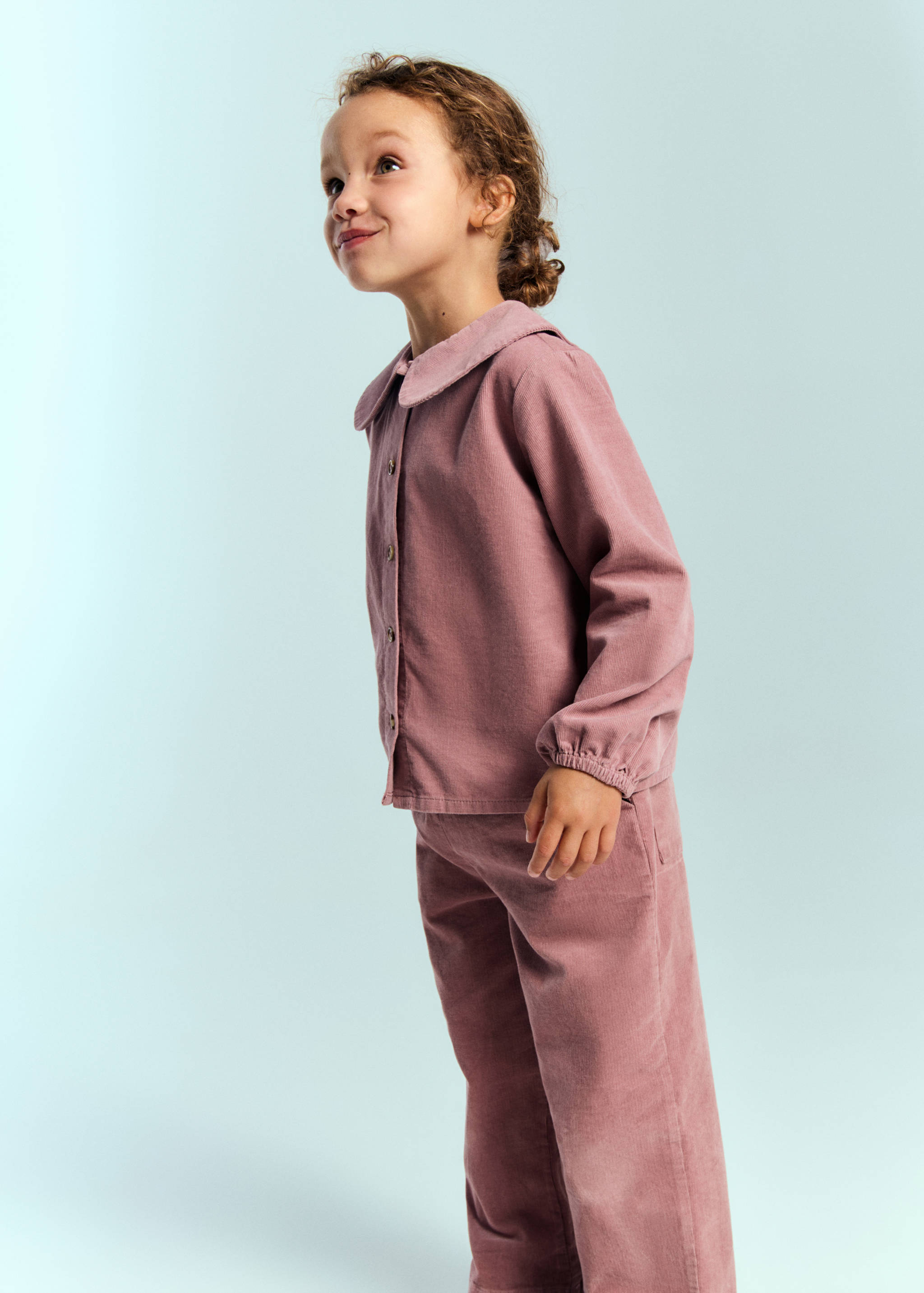 Cotton corduroy pants - General plane