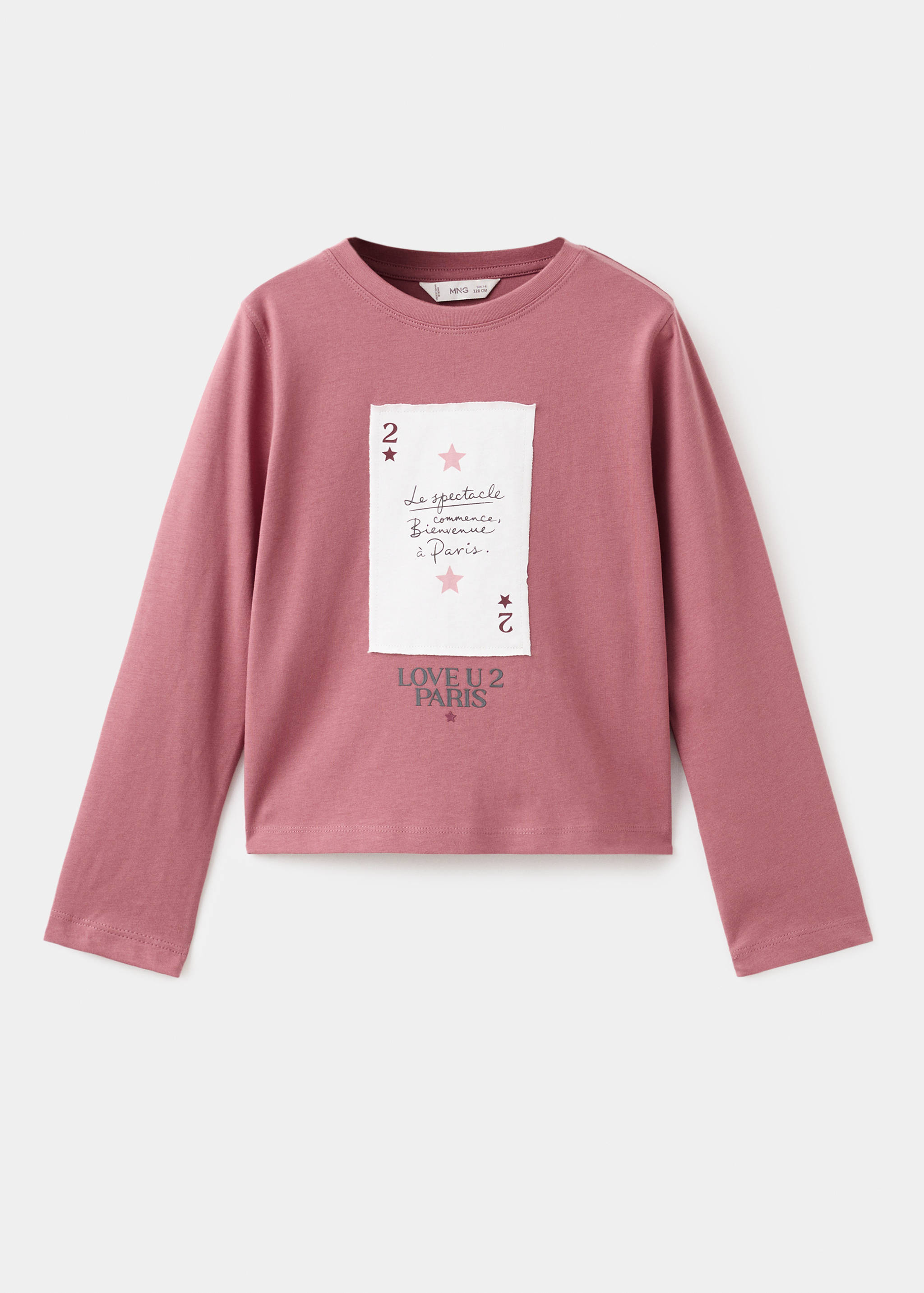 Camiseta bordada algodón - Artículo sin modelo