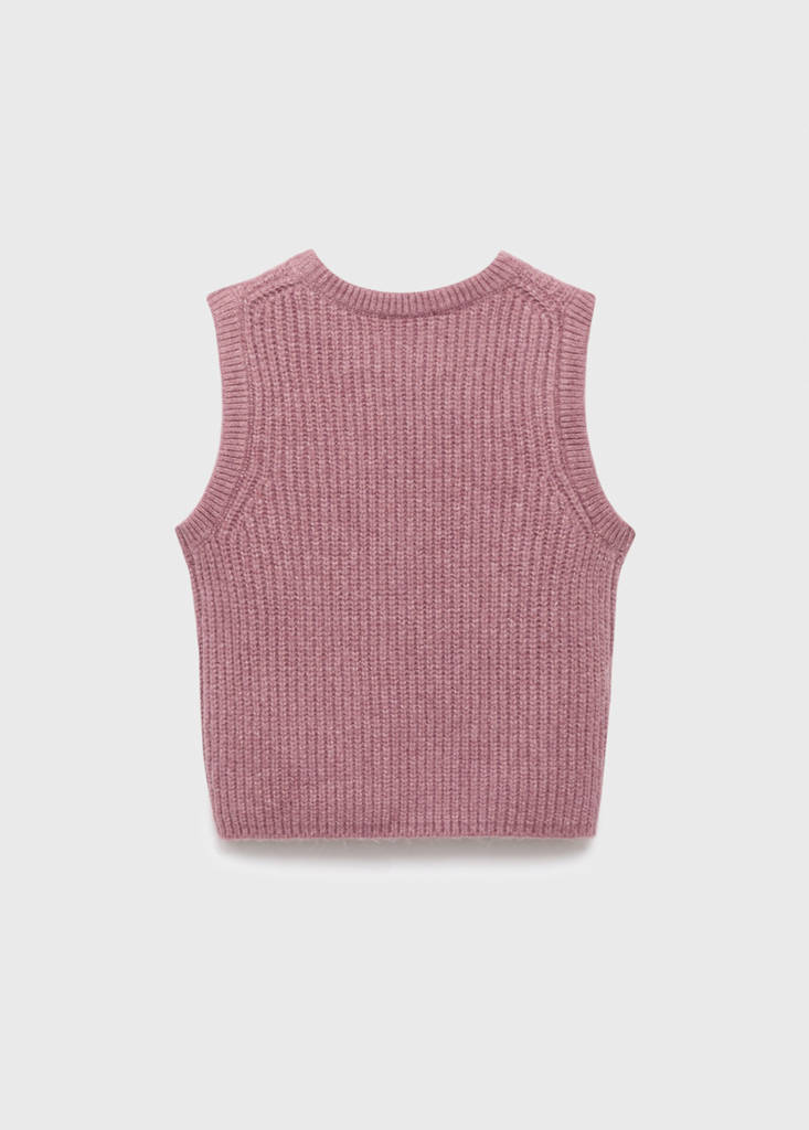 Ribbed jersey jacket — Cherry
