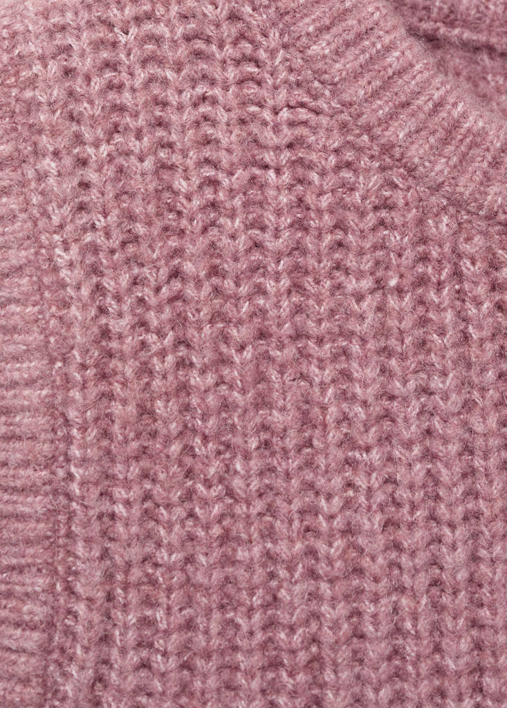 Ribbed jersey jacket — Cherry