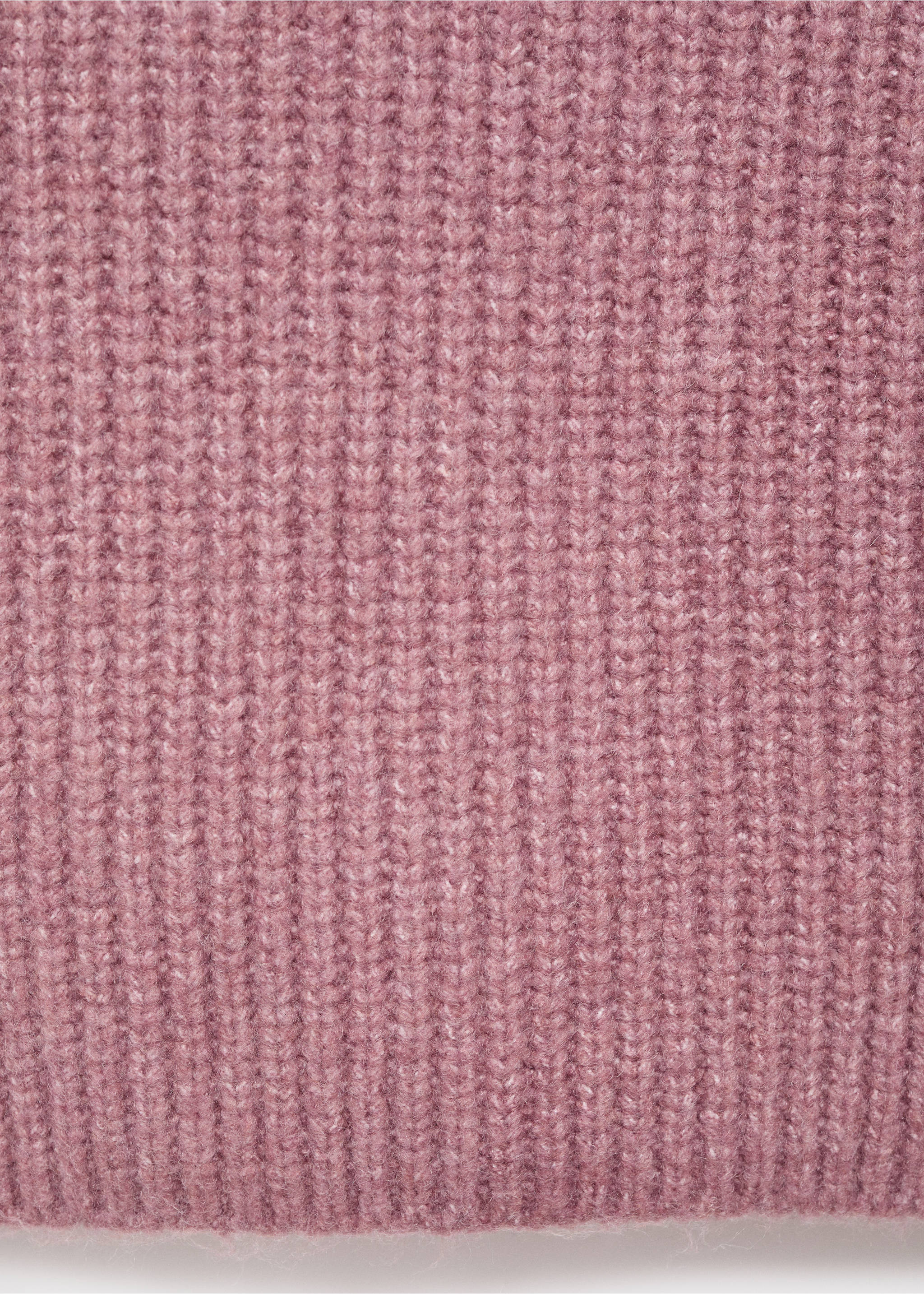 Chaleco punto canalé - Detalle del artículo 0, Cereza. Ref: 17096336-00.