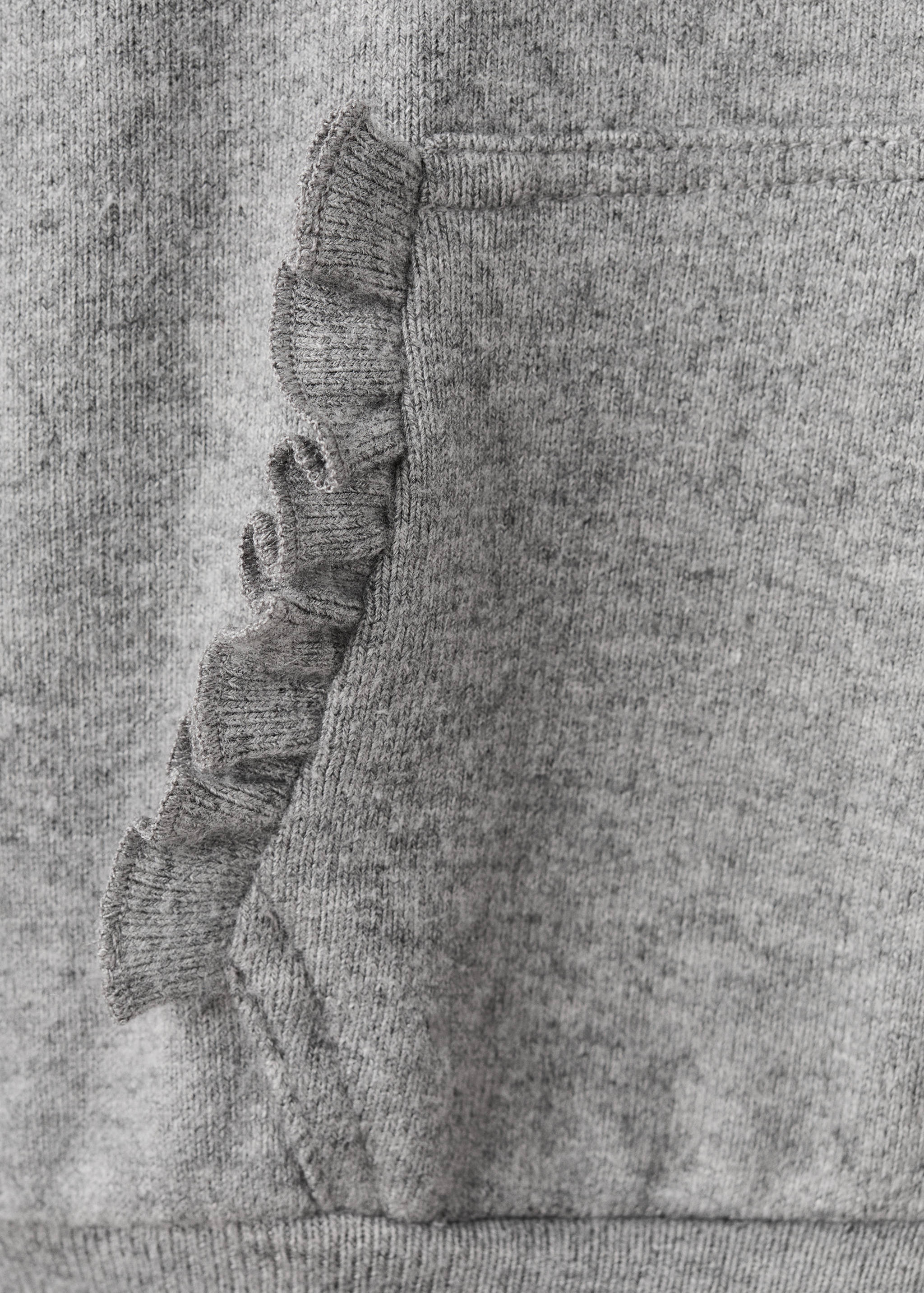 Ruffle detail sweatshirt - Details of the article 8