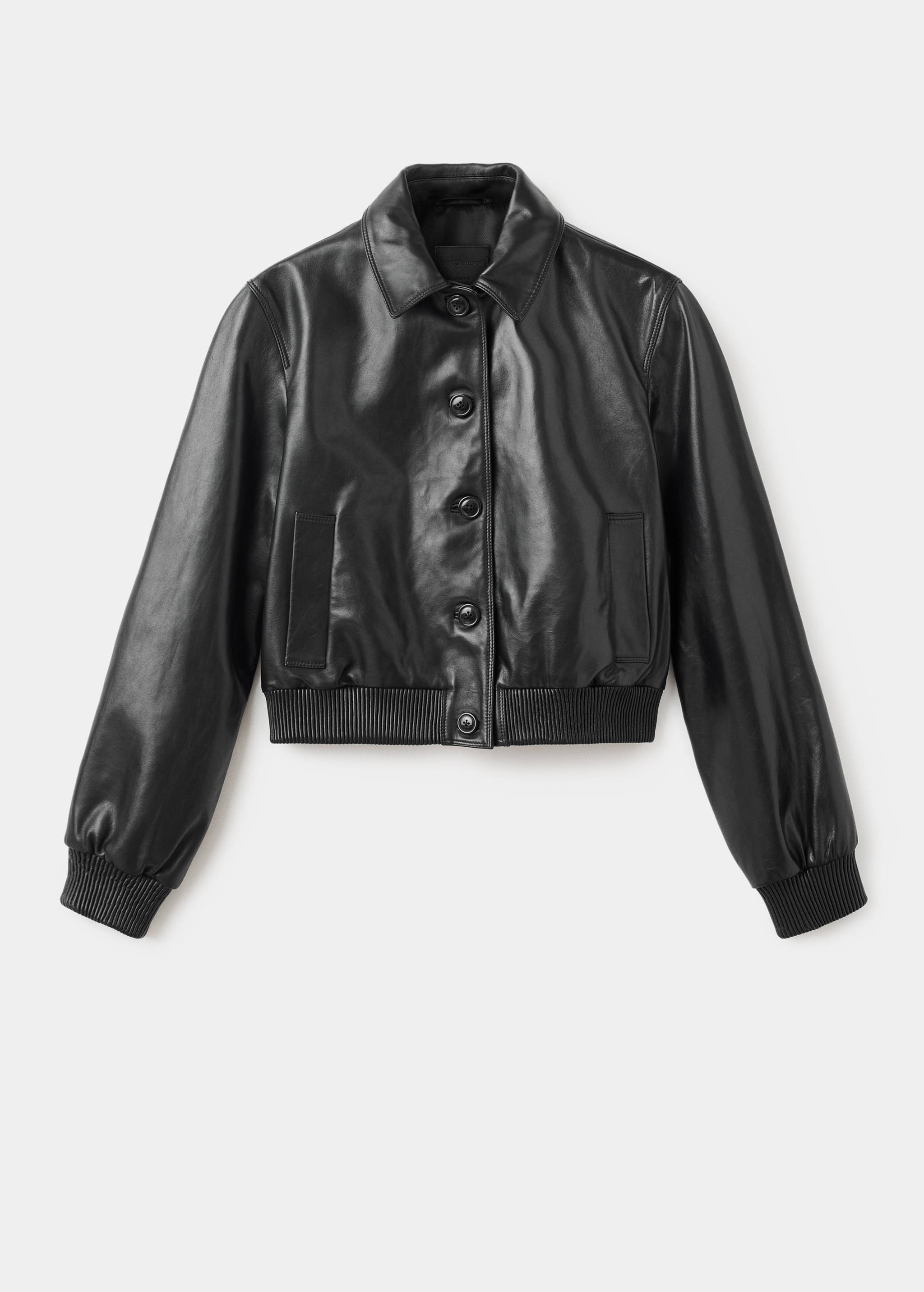 100% leather bomber jacket - Article without model