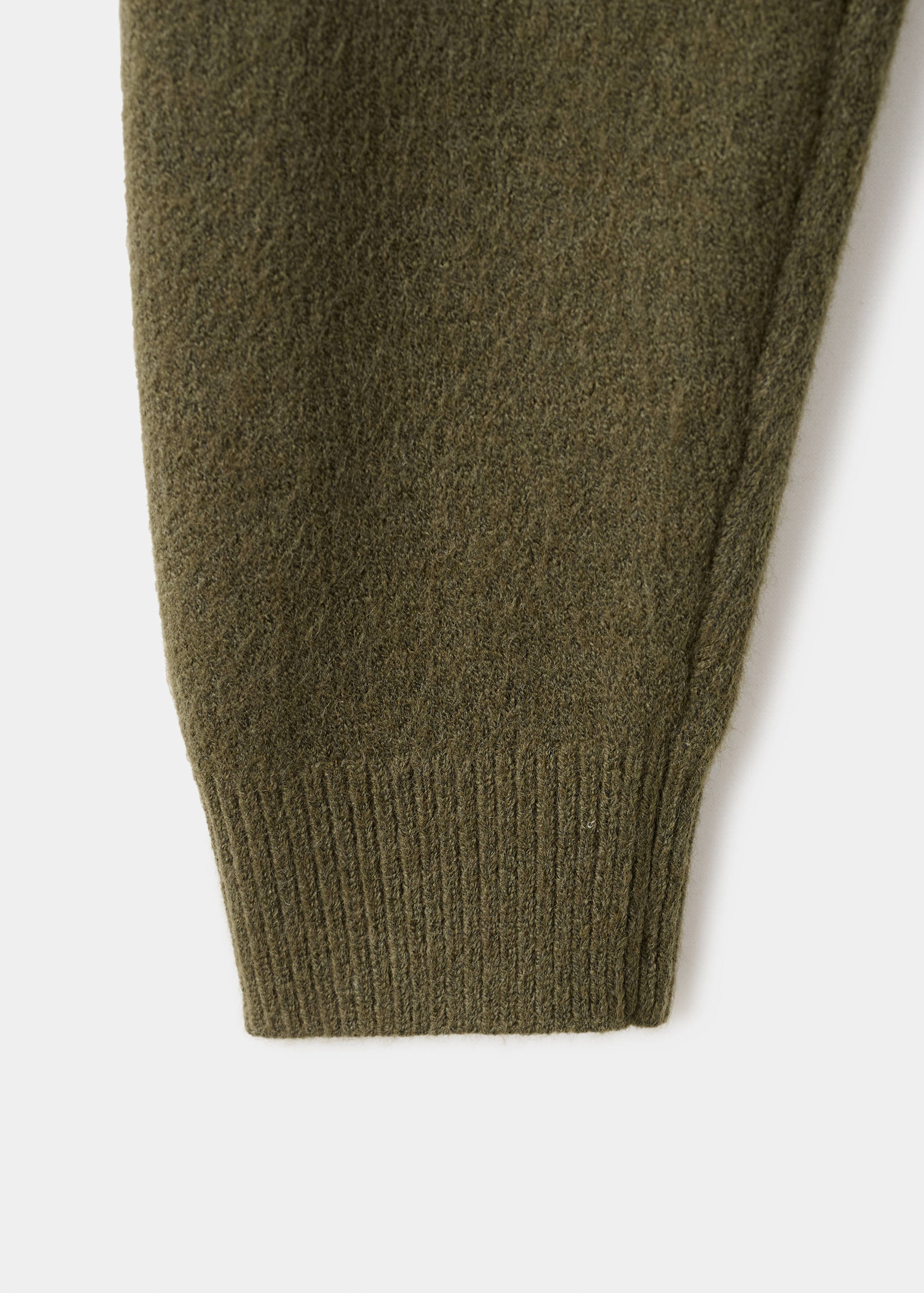 Ζακέτα με χοντρή πλέξη και κουμπιά - Λεπτομέρεια του προϊόντος 0