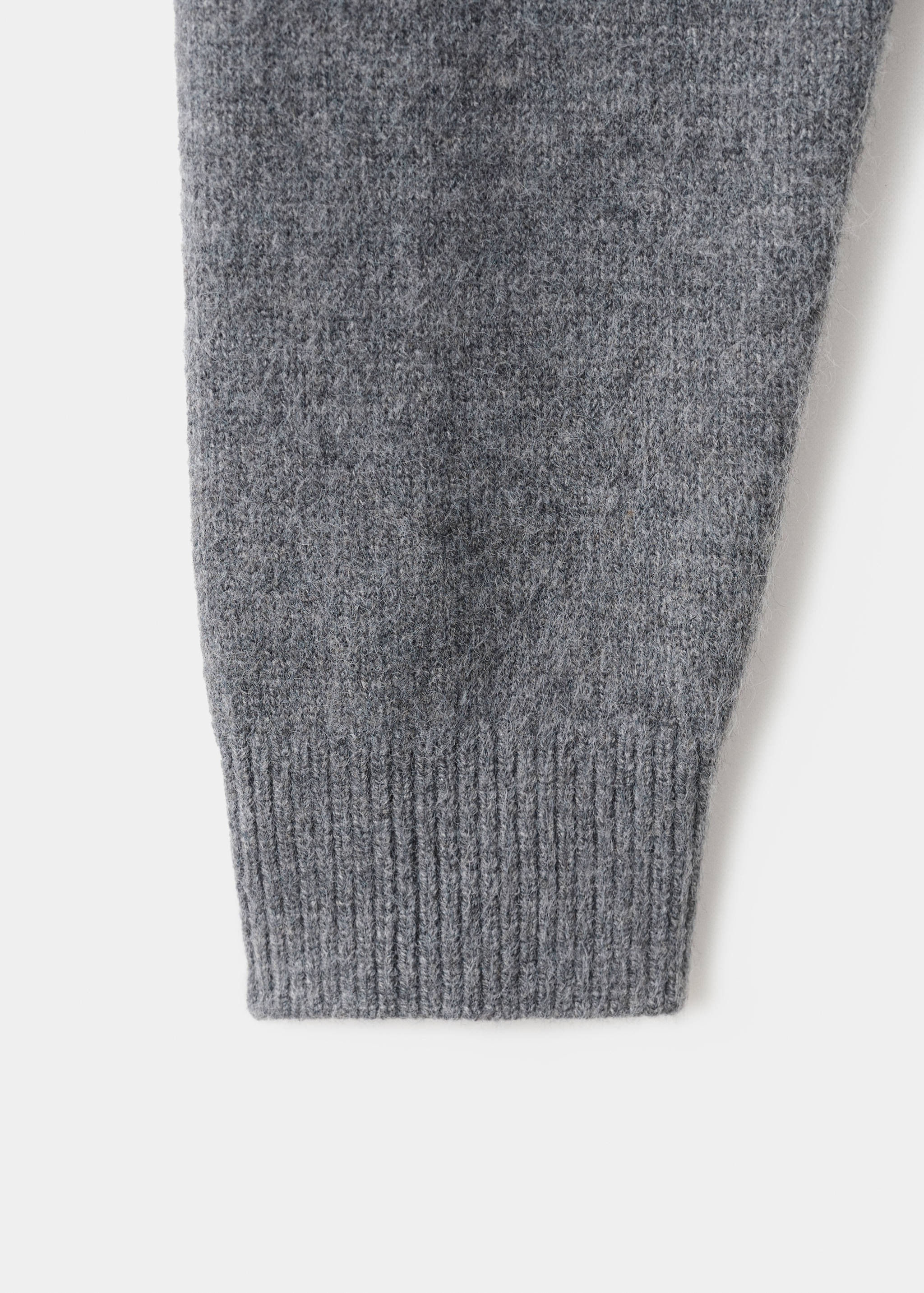 Ζακέτα με χοντρή πλέξη και κουμπιά - Λεπτομέρεια του προϊόντος 0