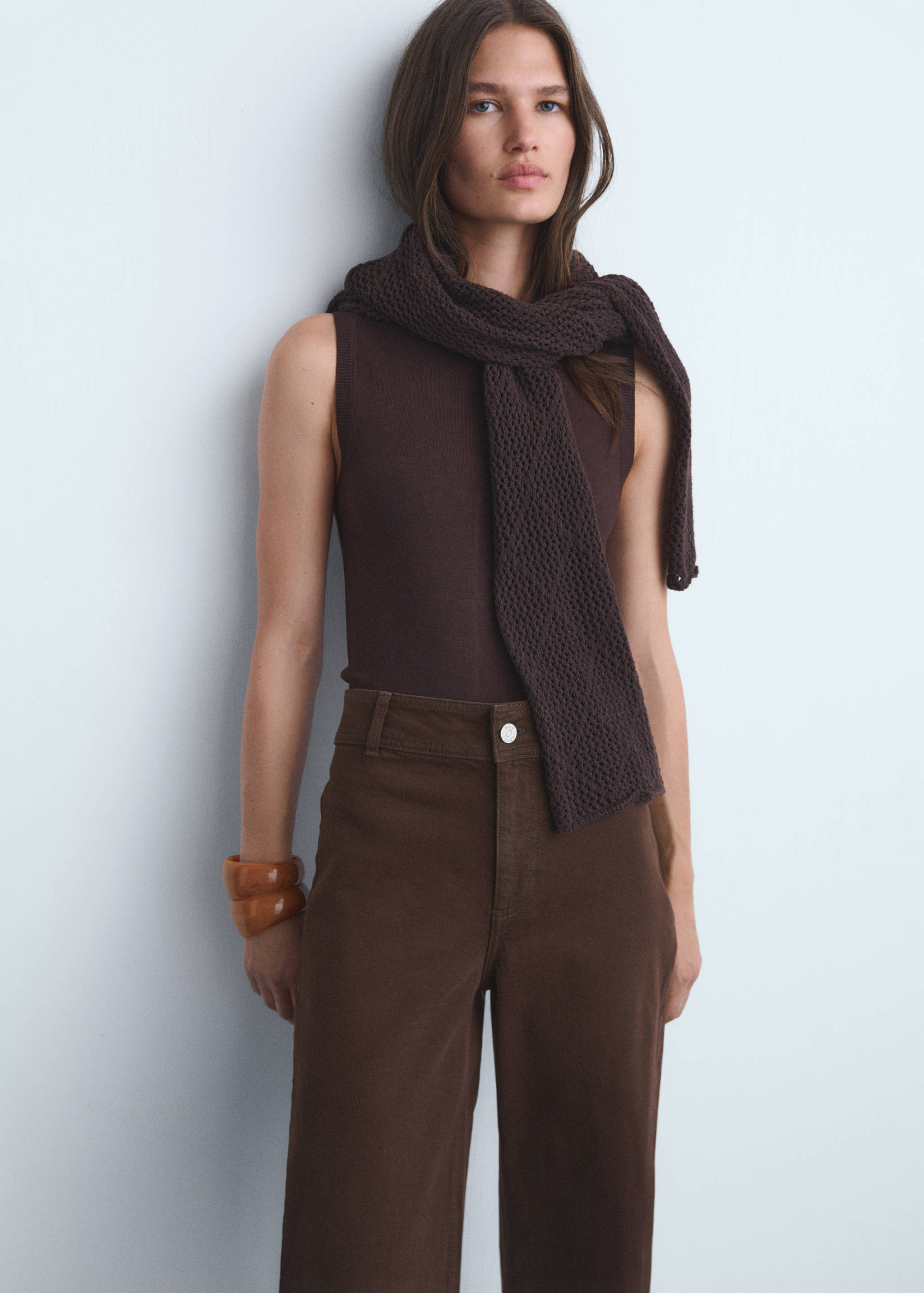 Catherin culotte fazonú, magas derekú farmernadrág - A termék adatai 1