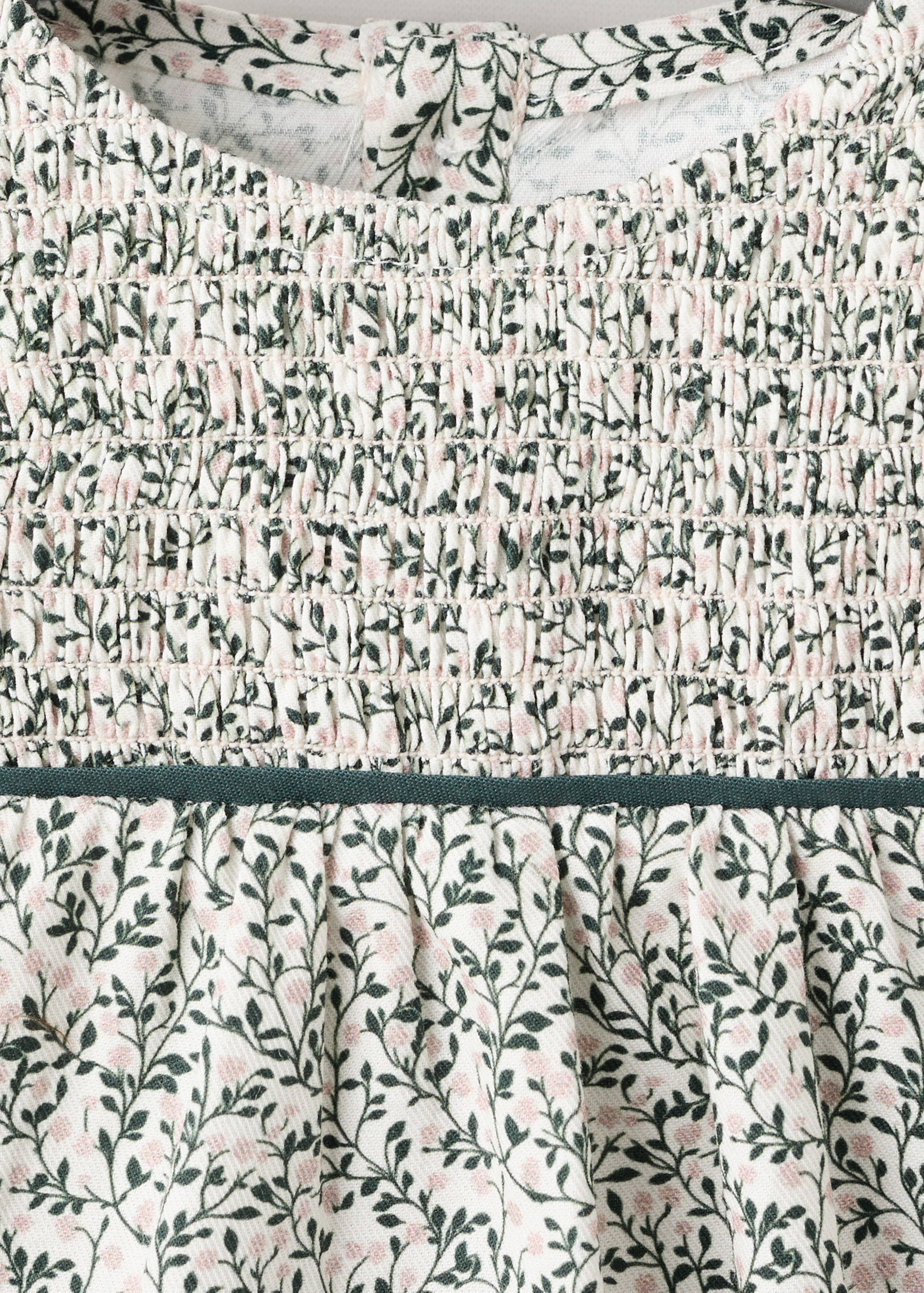 فستان و أفرول بزهور - تفاصيل المنتج 0