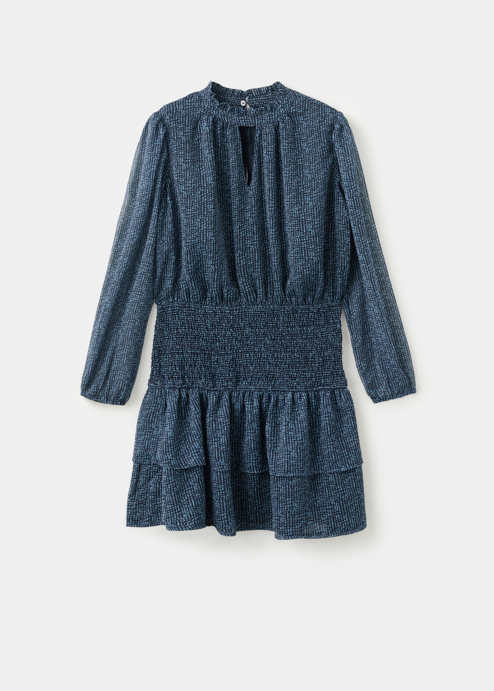 Robe froncée volants - Article sans modèle