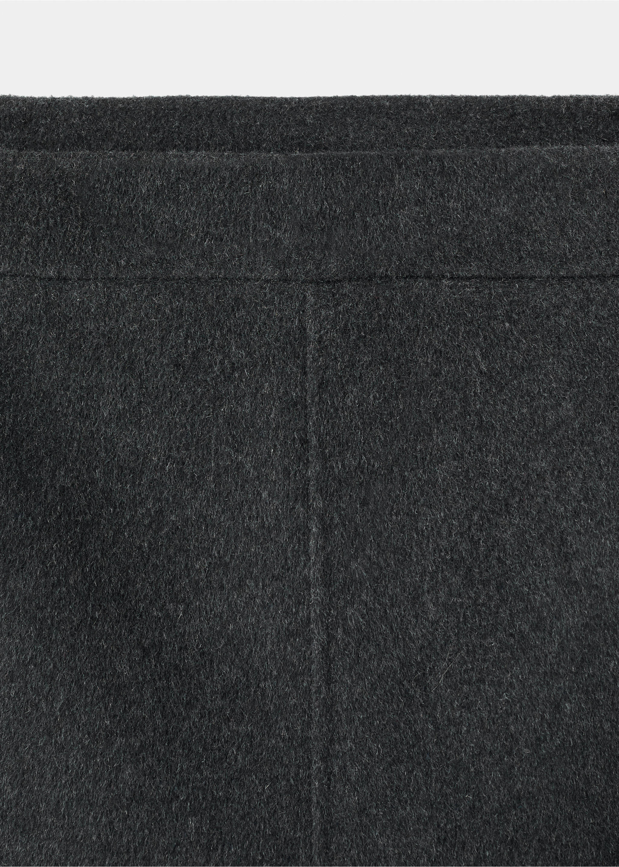 Wool balloon trousers - Details of the article 0, Grey. Ref: 17096355-00.