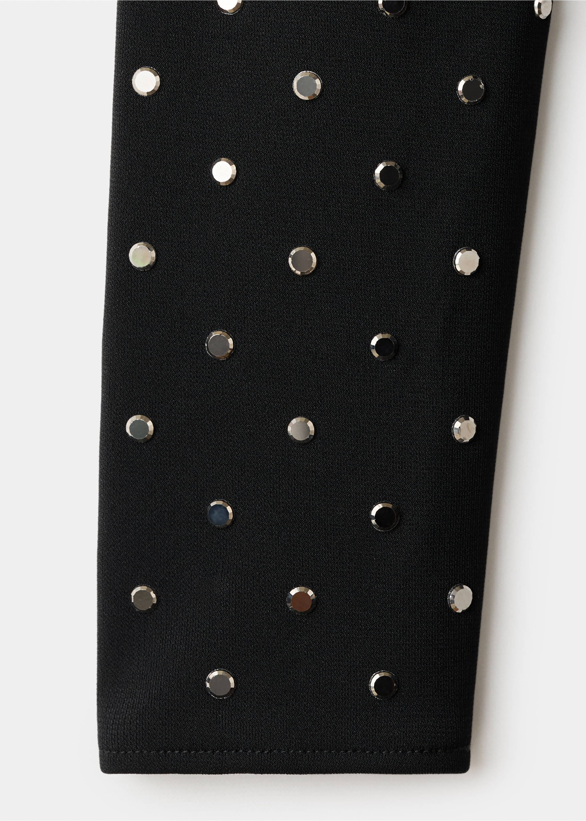 오픈 백 크리스탈 드레스 - 상품 내역: 0, 블랙. Ref: 17096356-00.