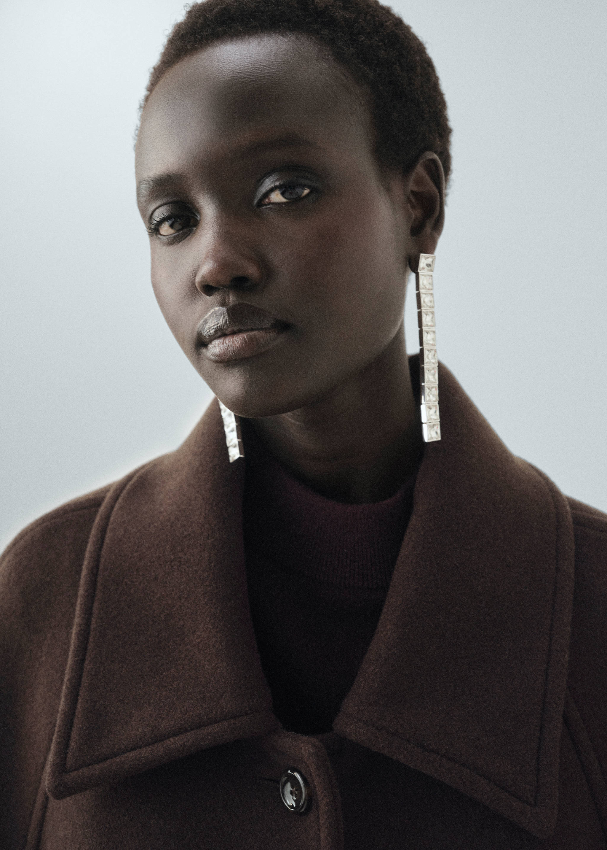 Παλτό μαλλί κουμπιά - Λεπτομέρεια του προϊόντος 2