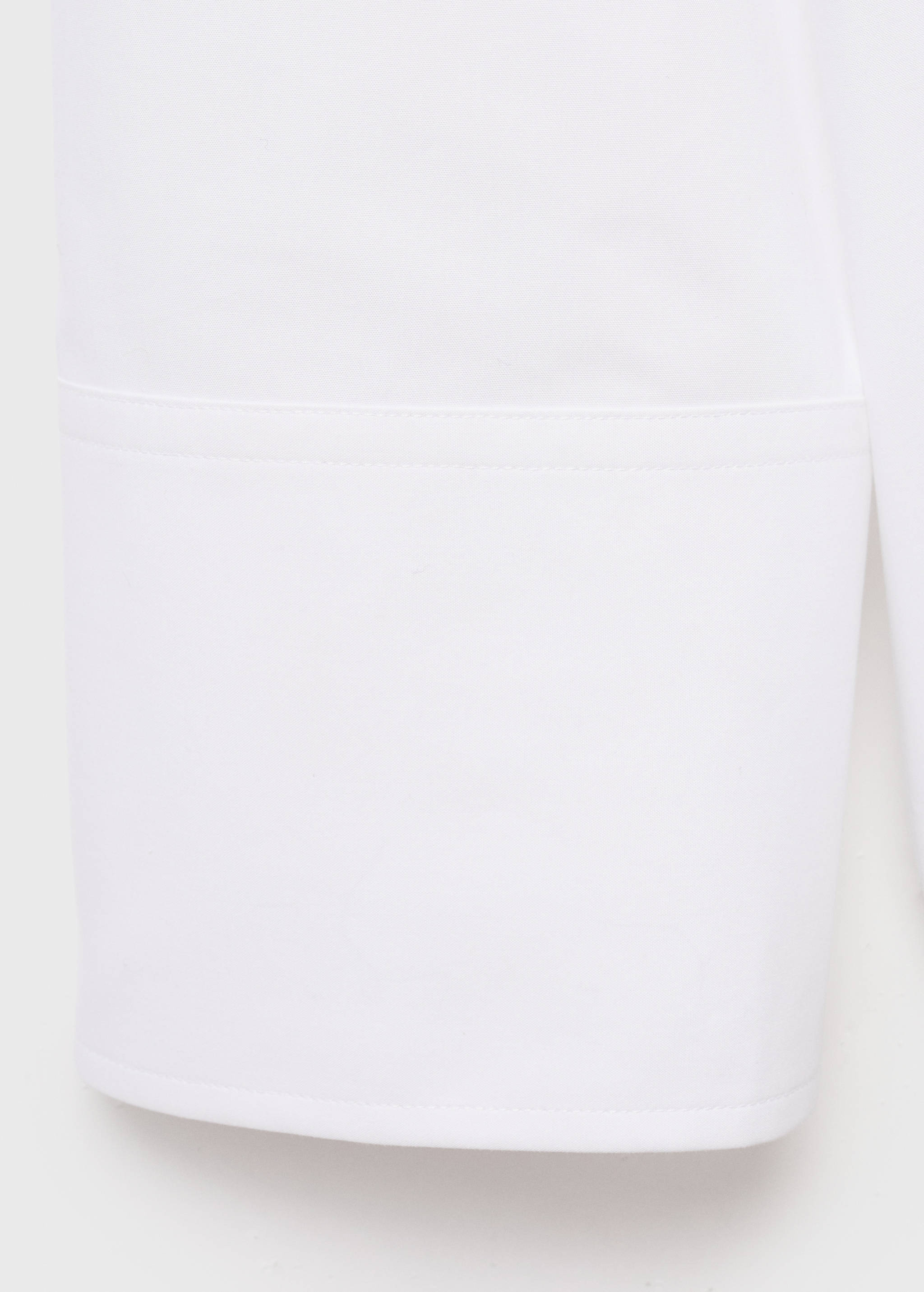 Oversize poplin shirt - Details of the article 0