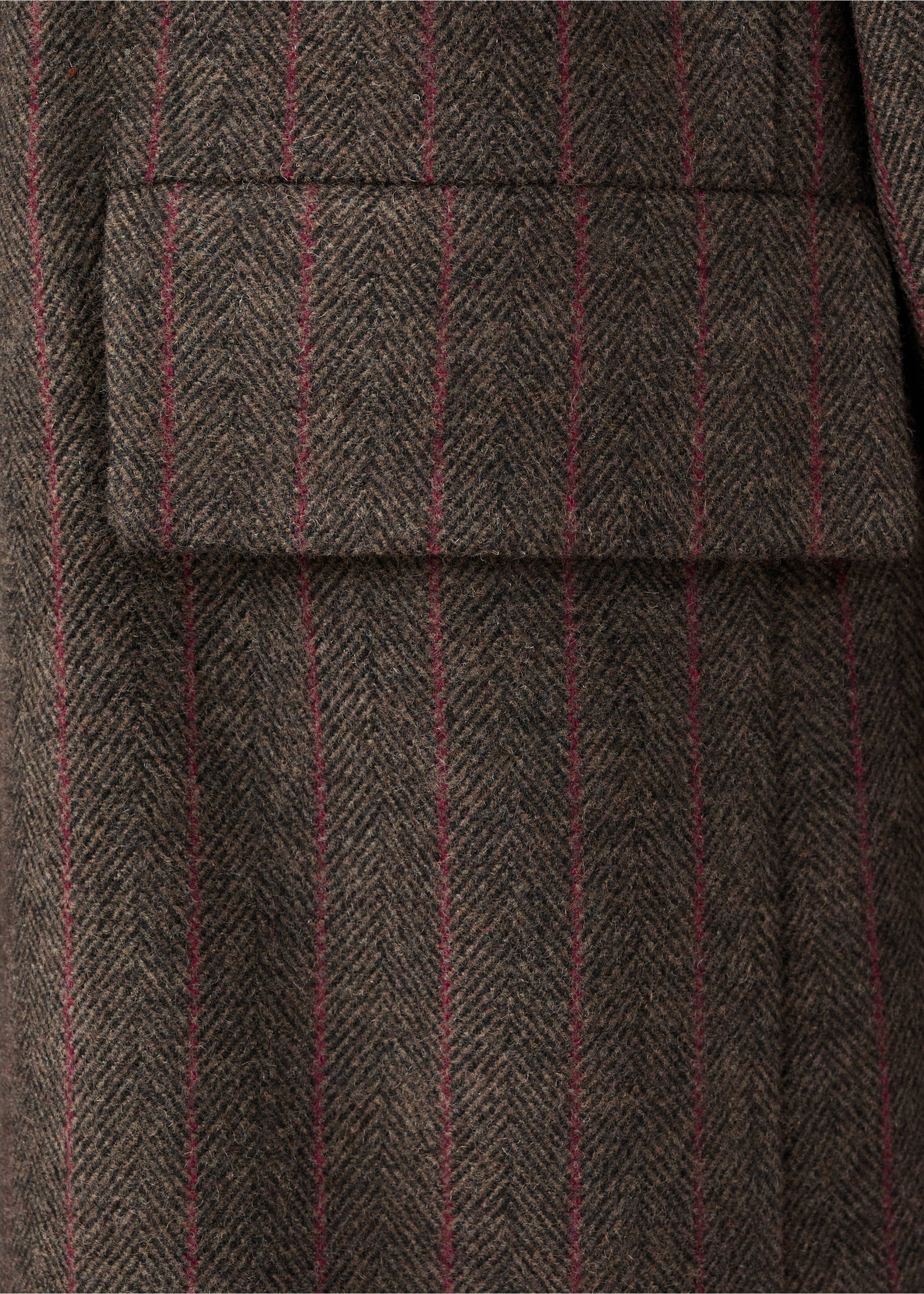 Blazer espiga lana - Detalle del artículo 0, Gris. Ref: 17096719-00.