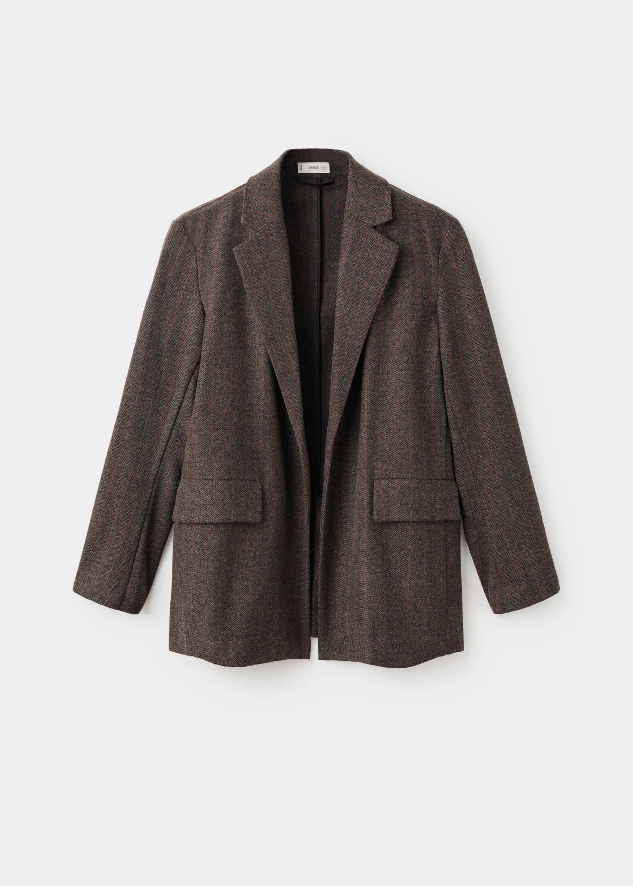 Herringbone wool jacket - Article without model