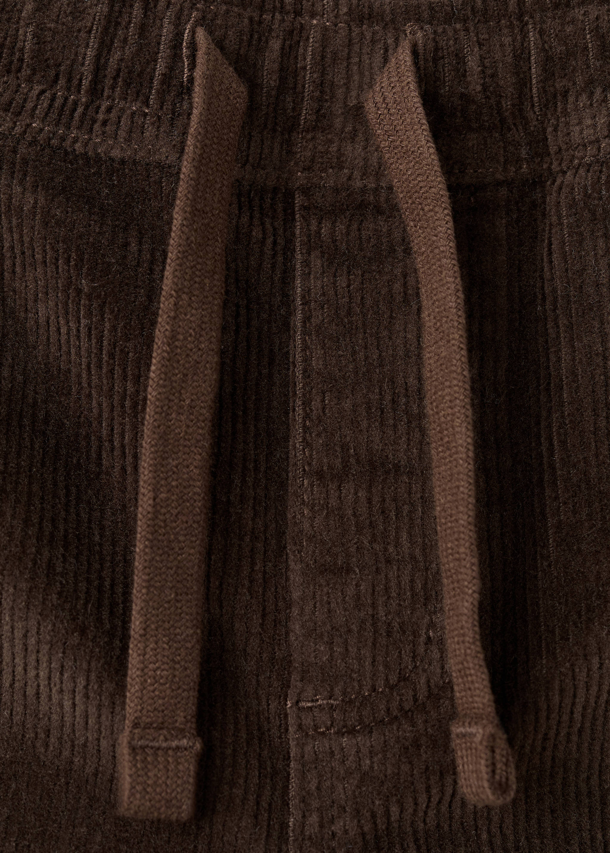 Straight-leg corduroy pants - Details of the article 8