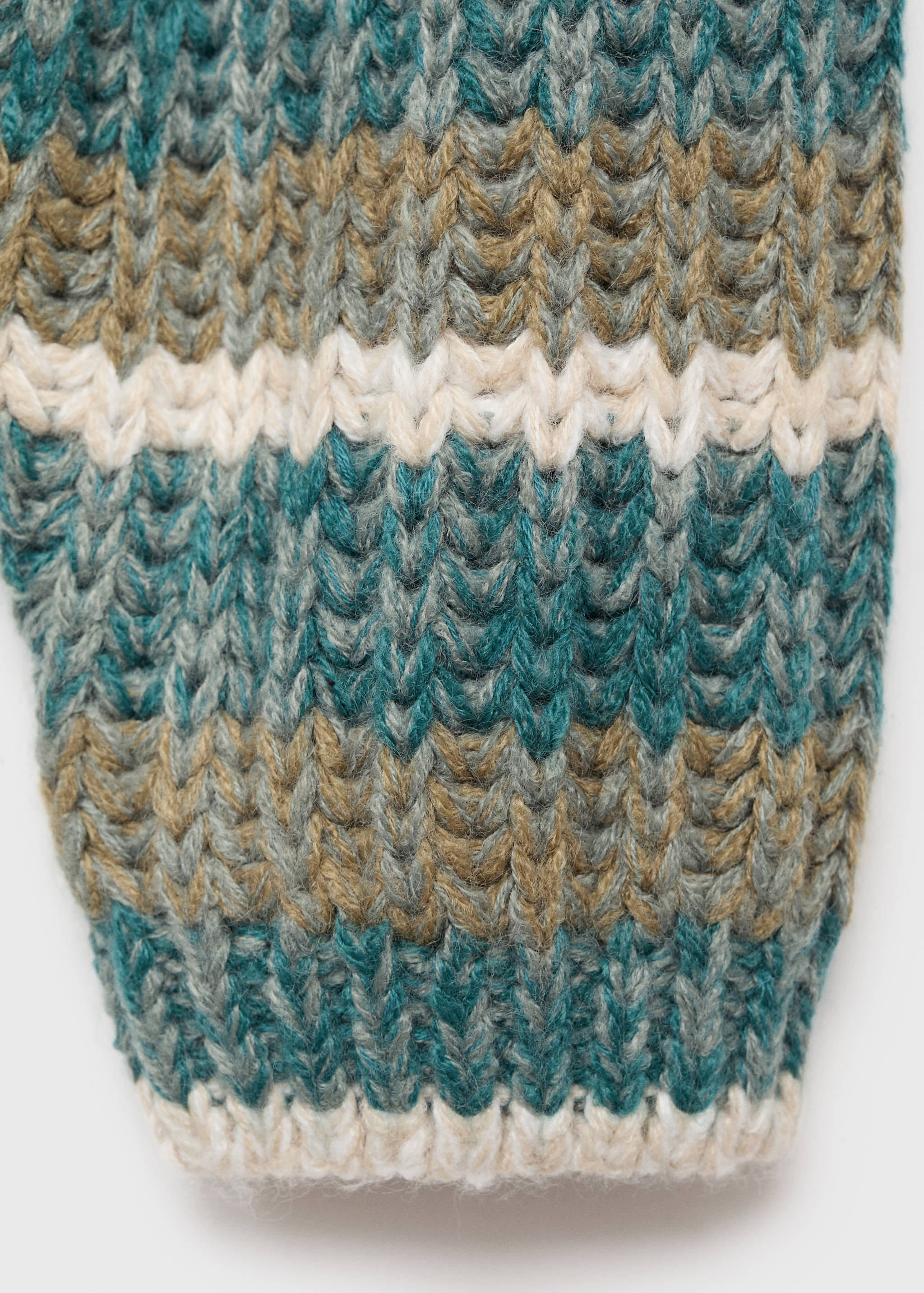 Sweter dzianinowy w paski - Szczegóły artykułu 0