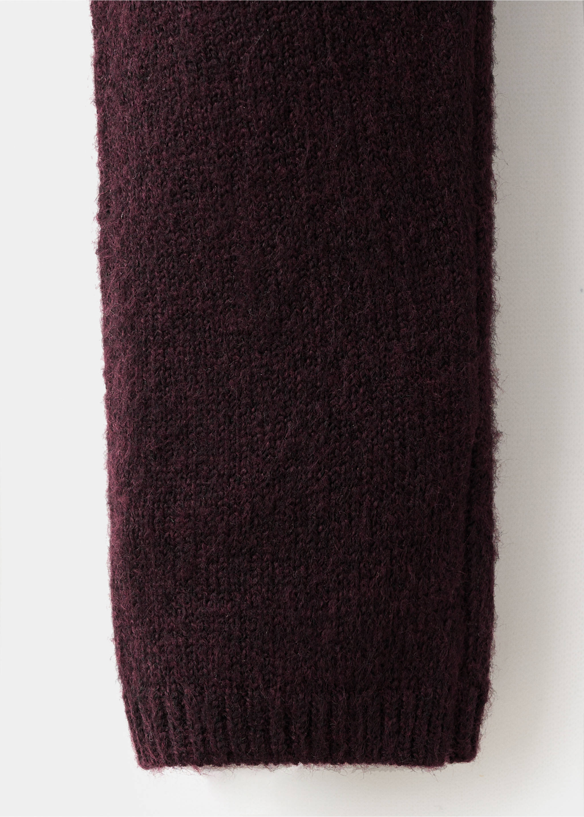 Leggings punto - Detalle del artículo 0, Burdeos. Ref: 17096736-00.