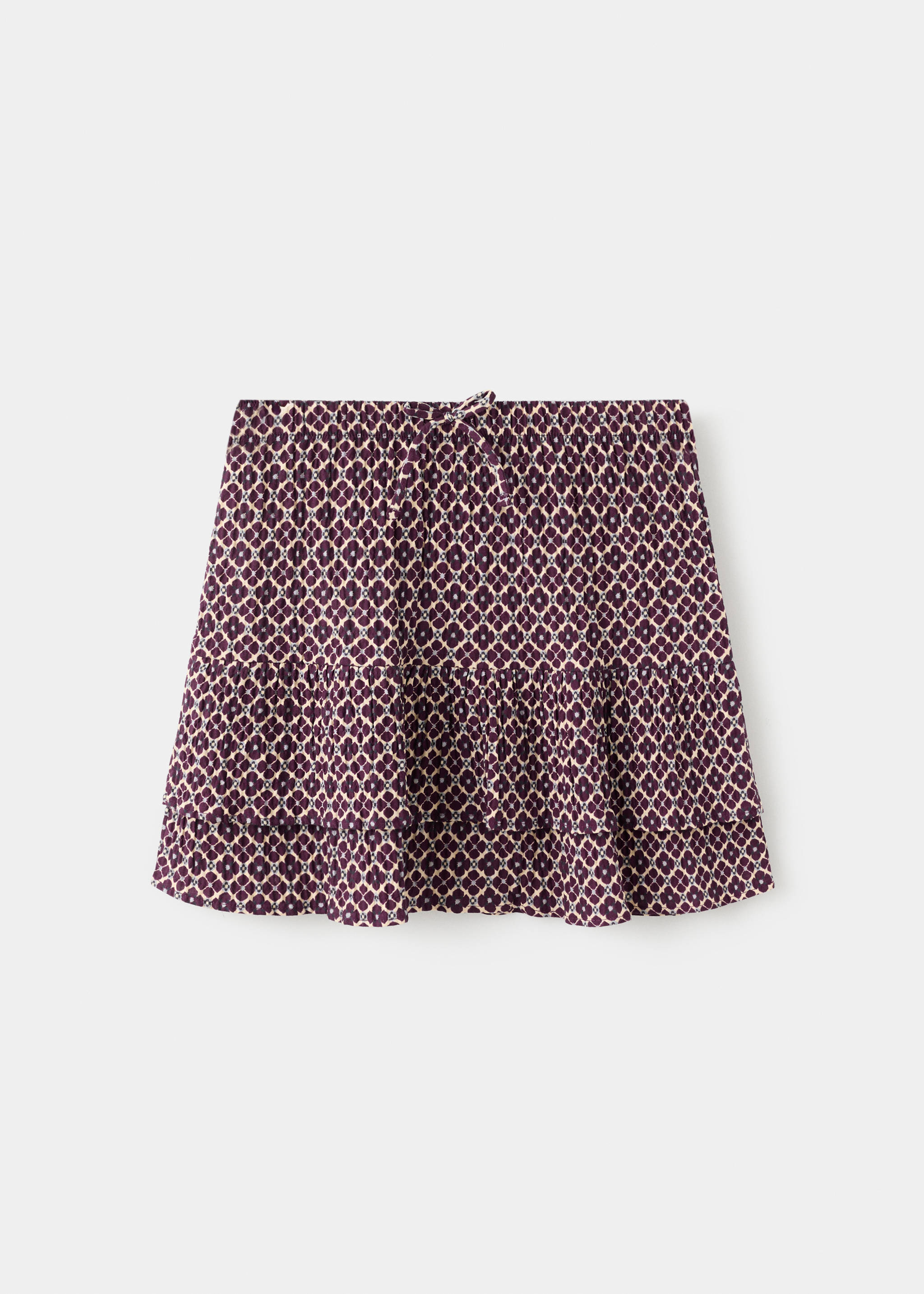 Short ruffled skirt - Article without model