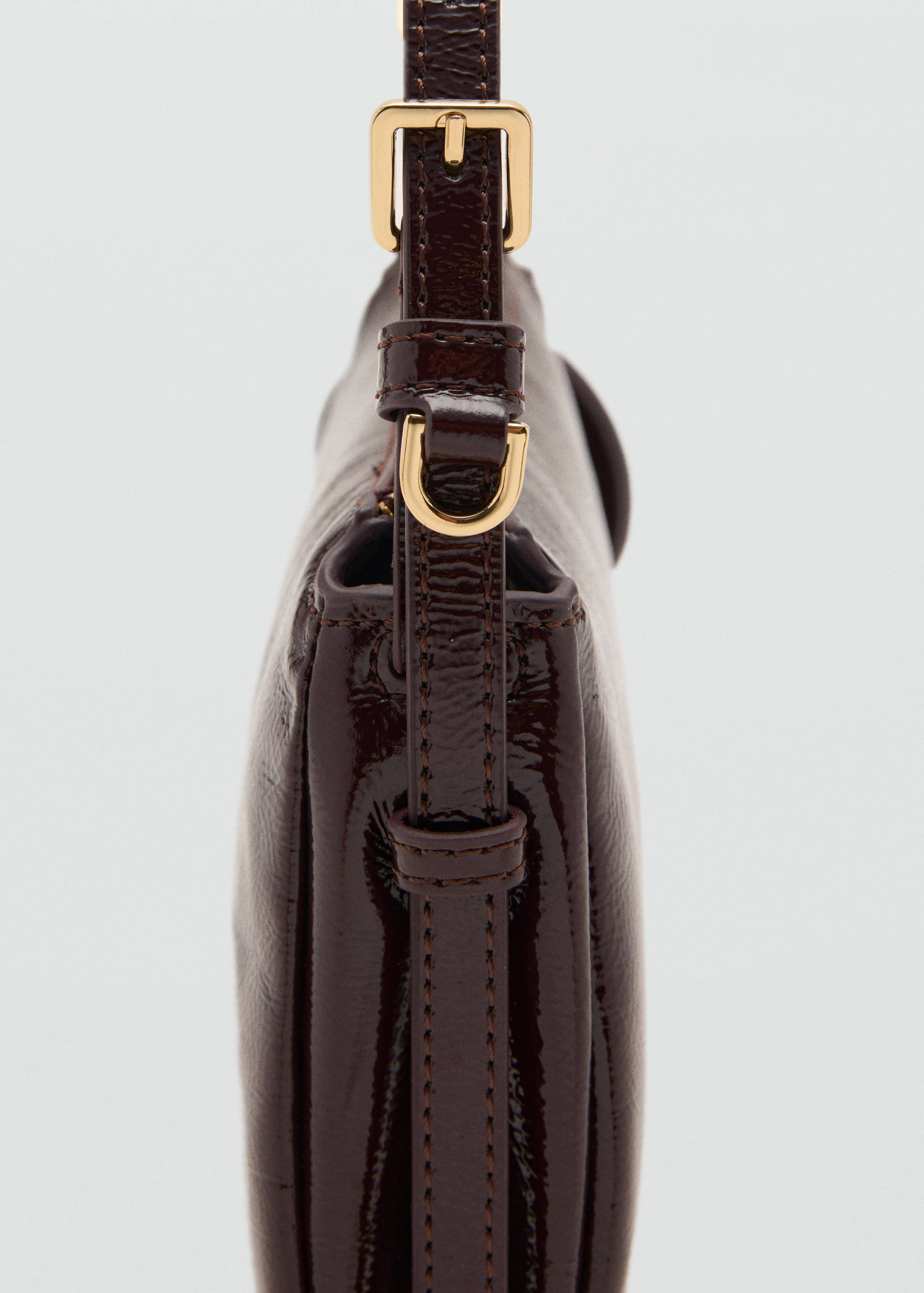 Lesklá taška přes rameno - Detail zboží 1